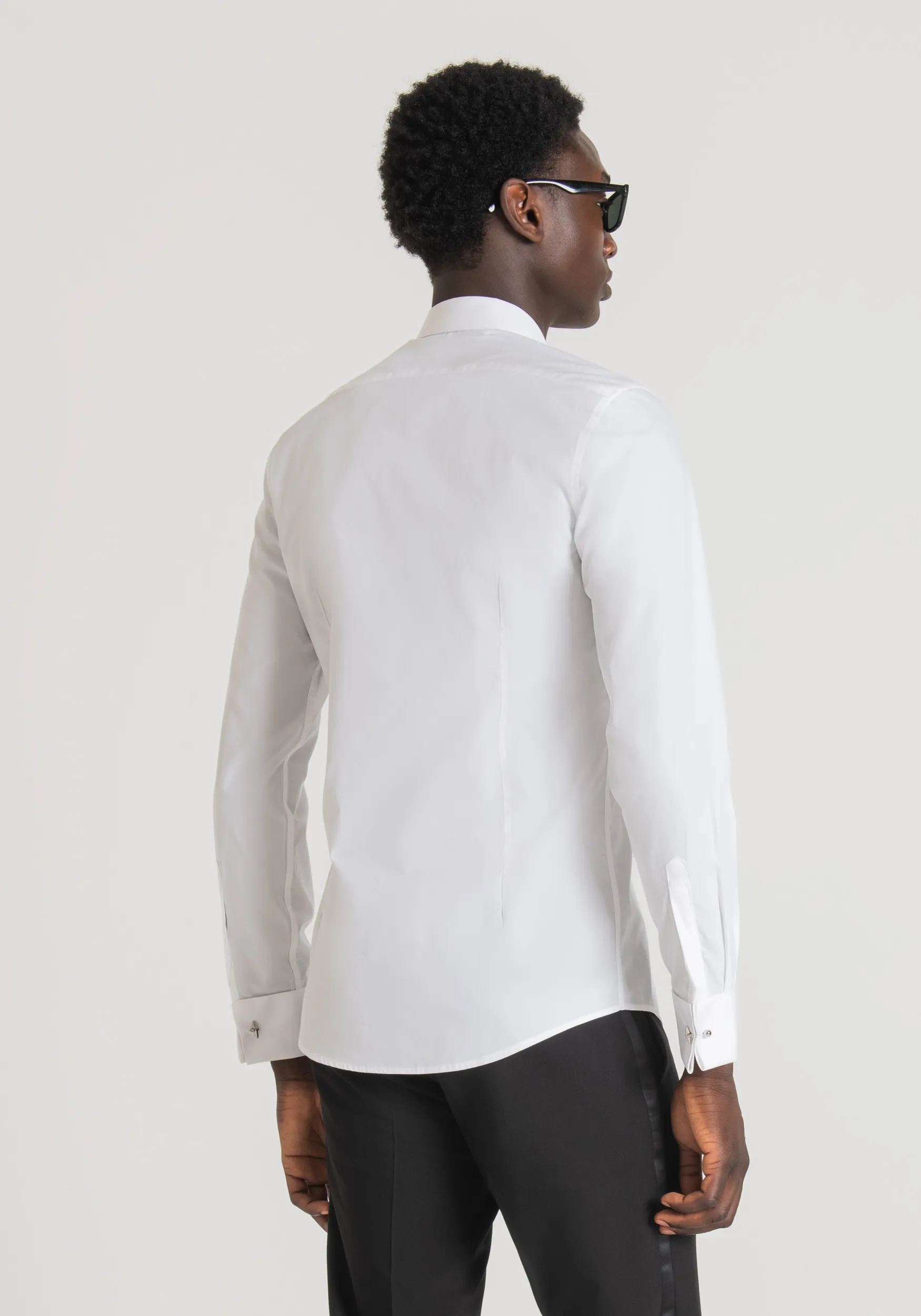 Camicia con gemelli