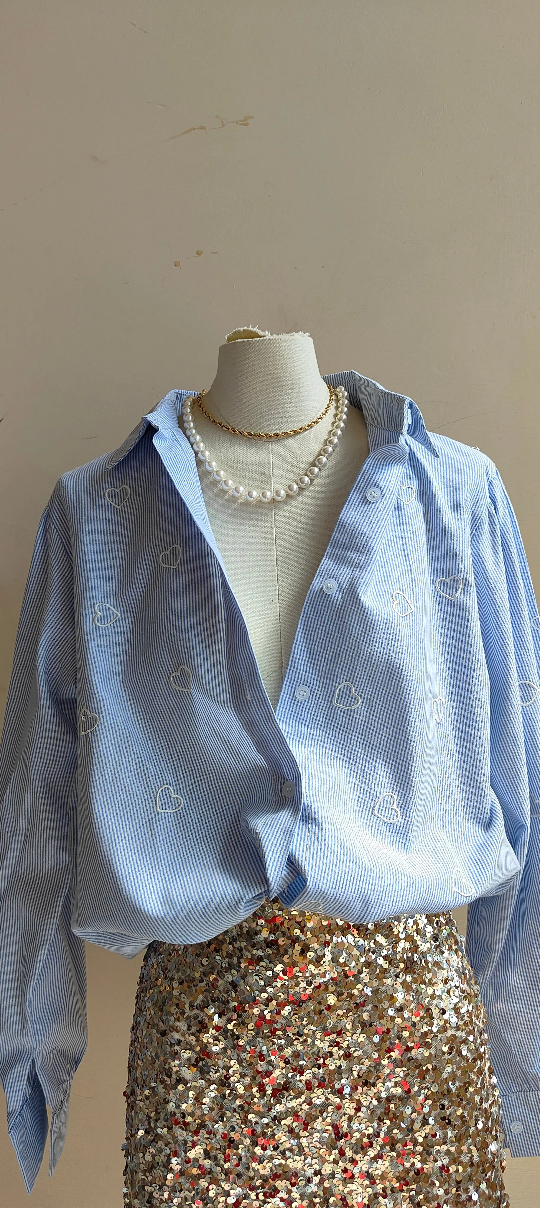 Camicia cuori