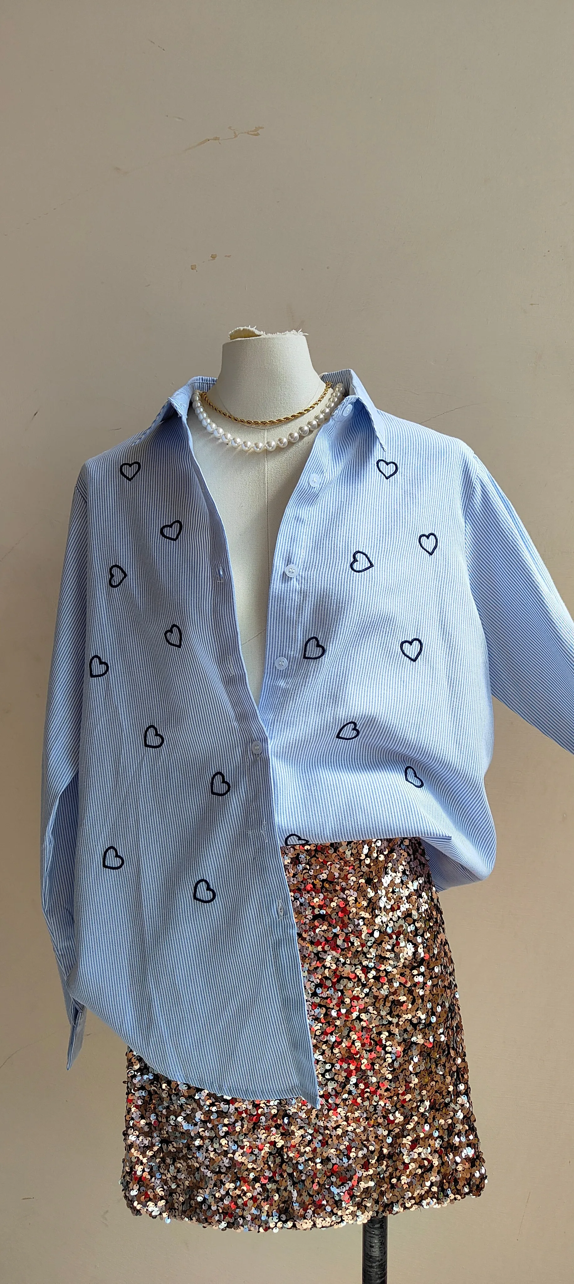 Camicia cuori