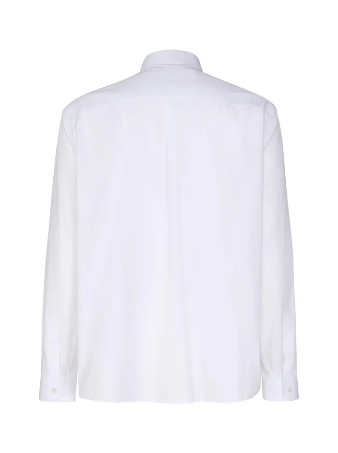 CAMICIA MARTINI COTONE CON PLACCA LOGATA