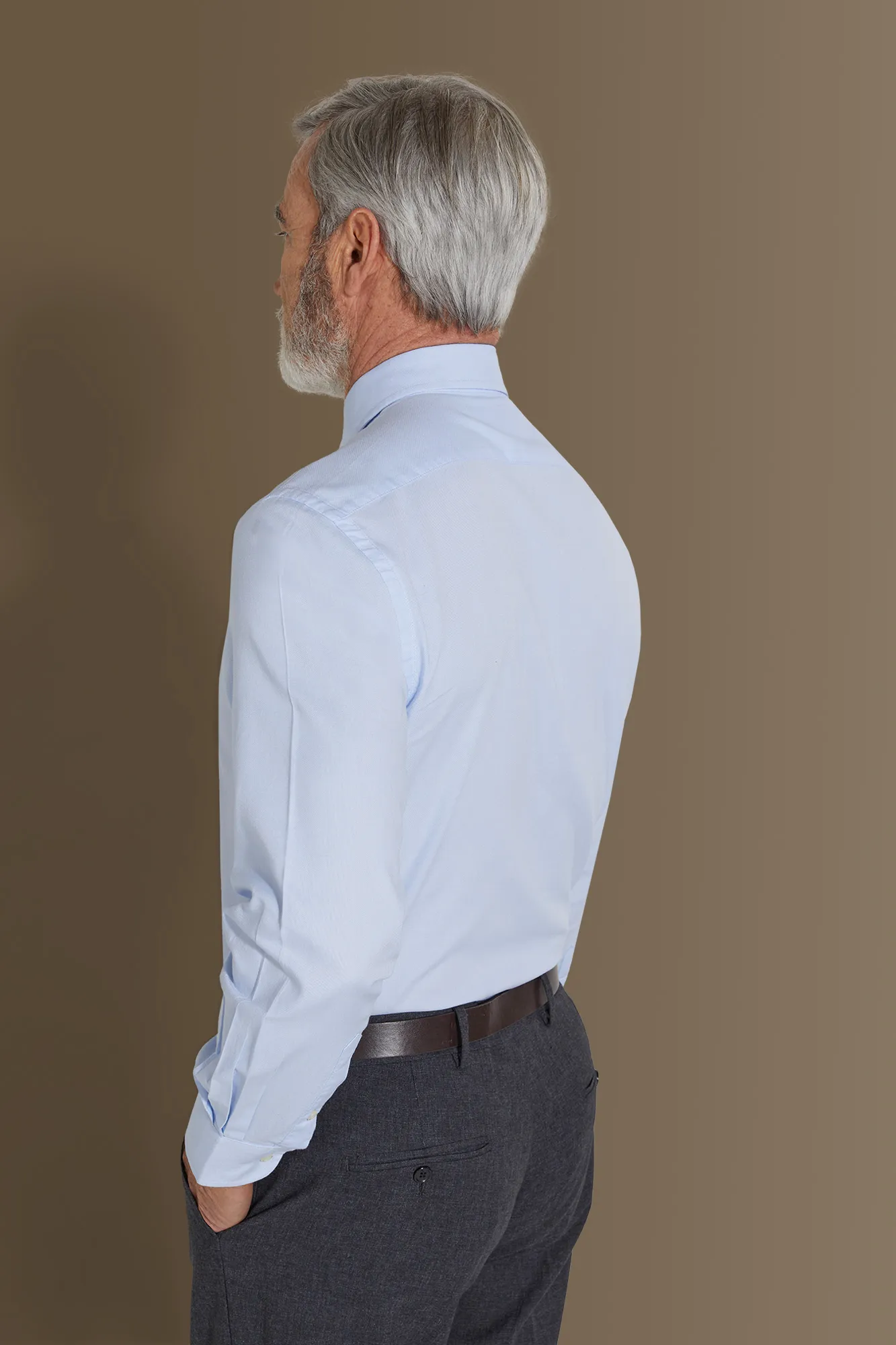Camicia uomo button down tessuto oxford super leggero