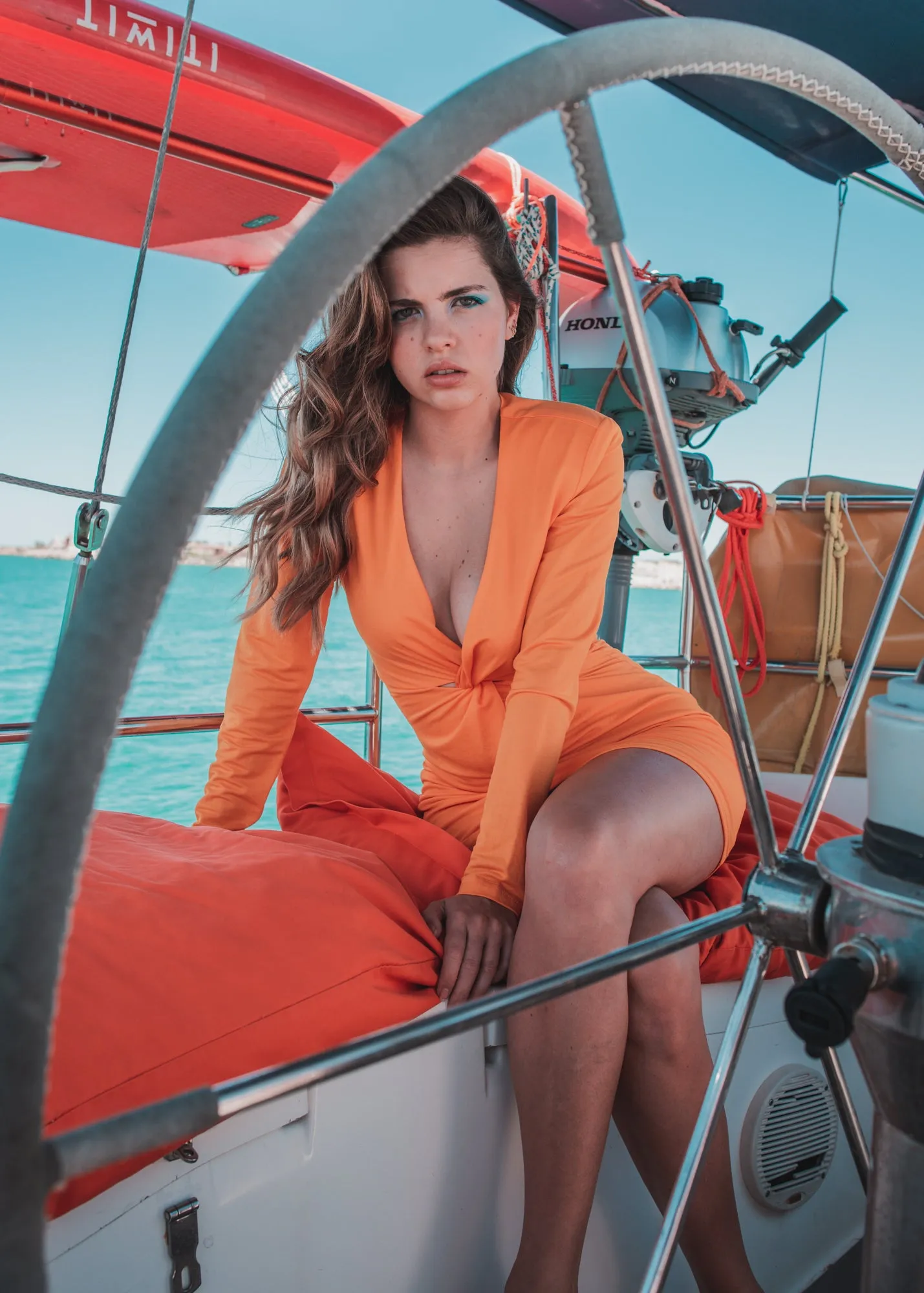 Camiseta nadadora