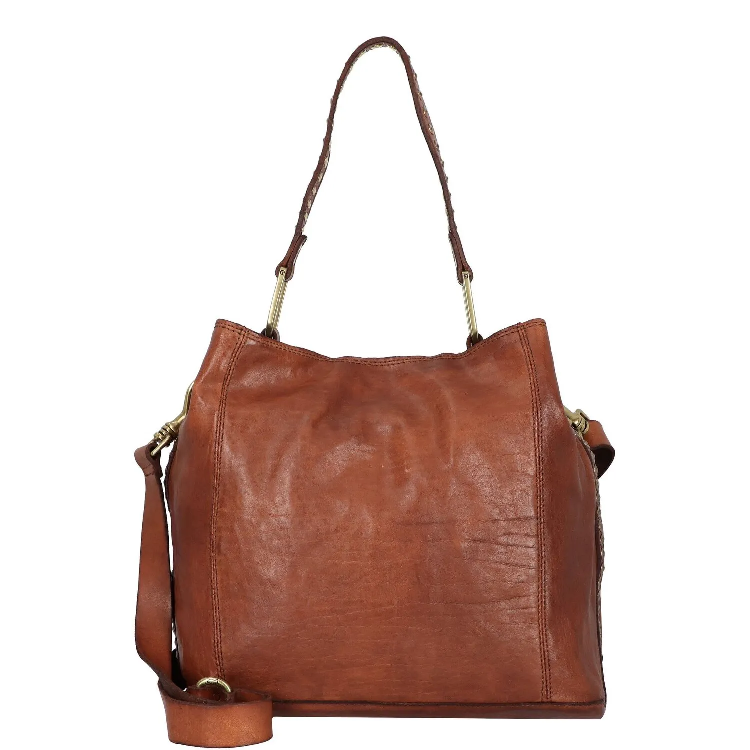 Campomaggi Borsa a tracolla in pelle 30 cm