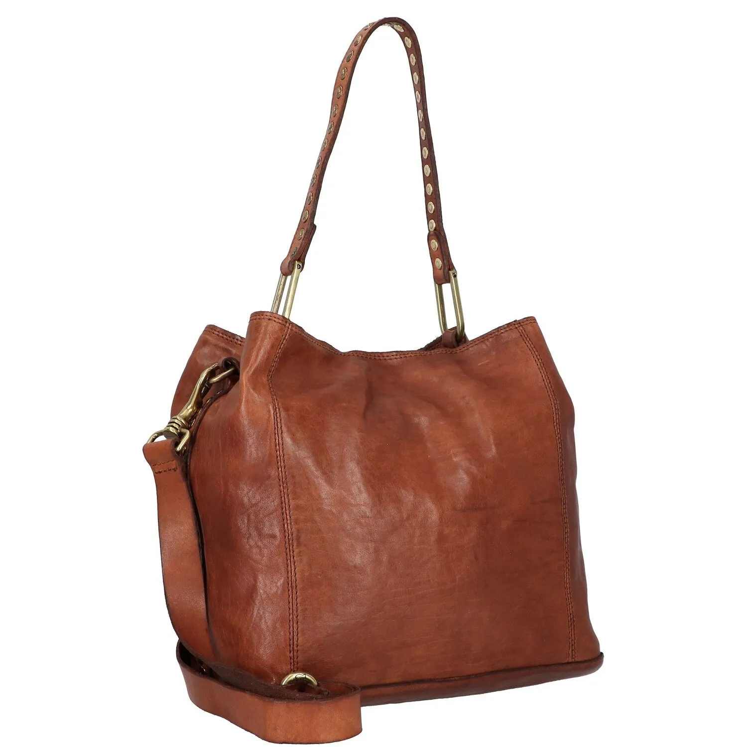 Campomaggi Borsa a tracolla in pelle 30 cm