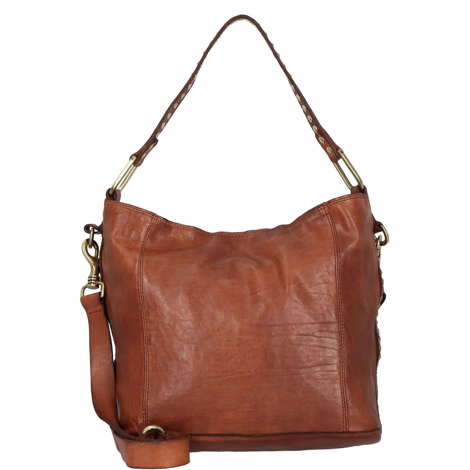 Campomaggi Borsa a tracolla in pelle 30 cm