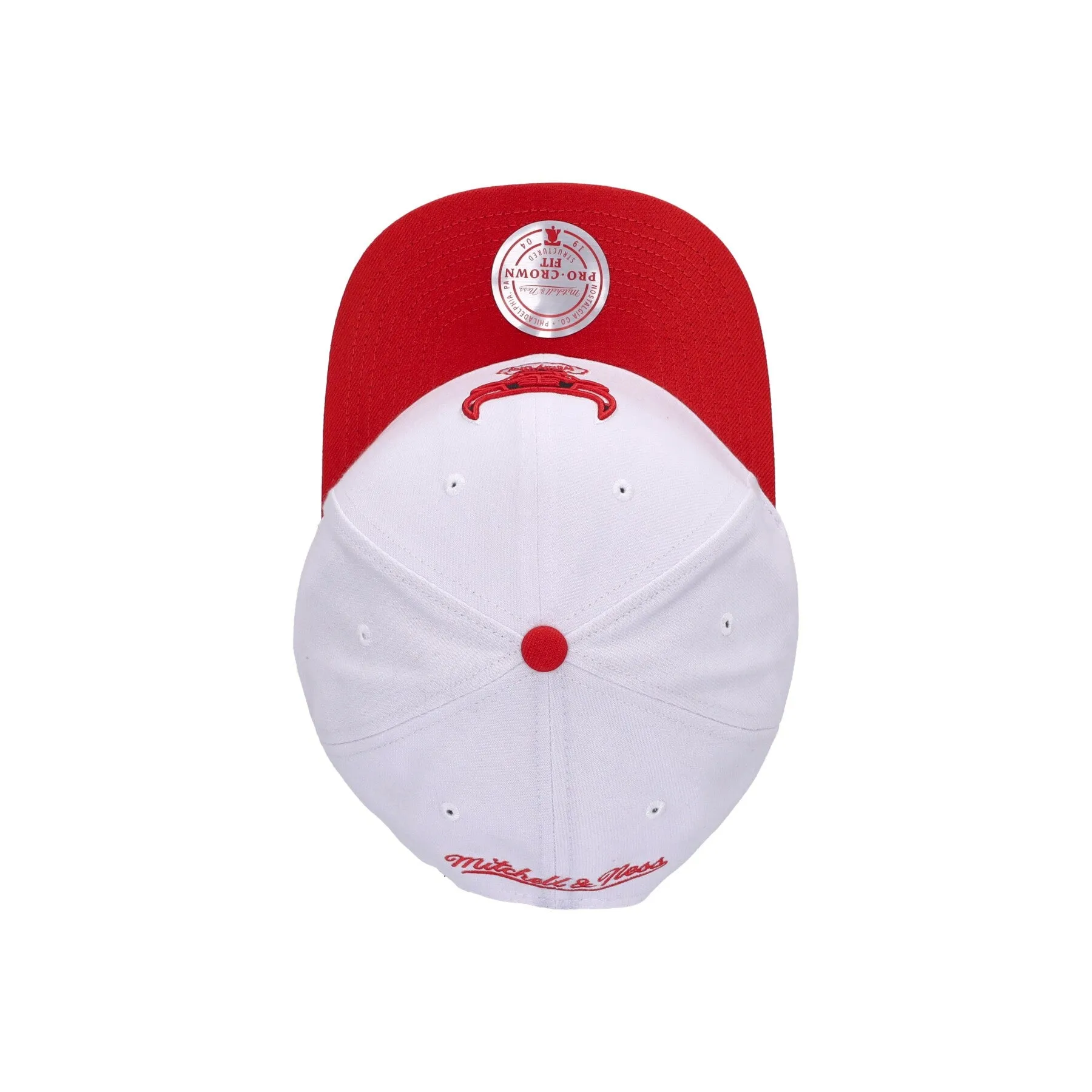 Cappellino Visiera Curva Uomo Nba Team 2 Tone 2.0 Pro Snapback Hardwood Classics Chibul White