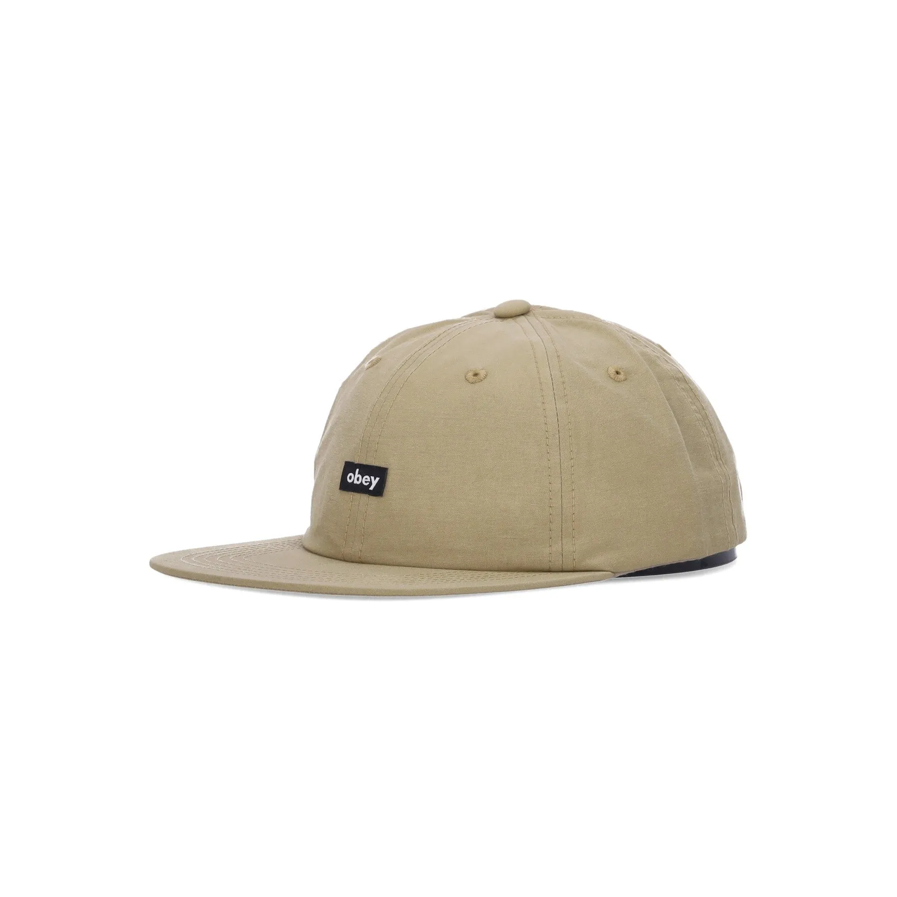 Cappellino Visiera Piatta Uomo Lower Case Tech 6 Panel Strapback Bronze