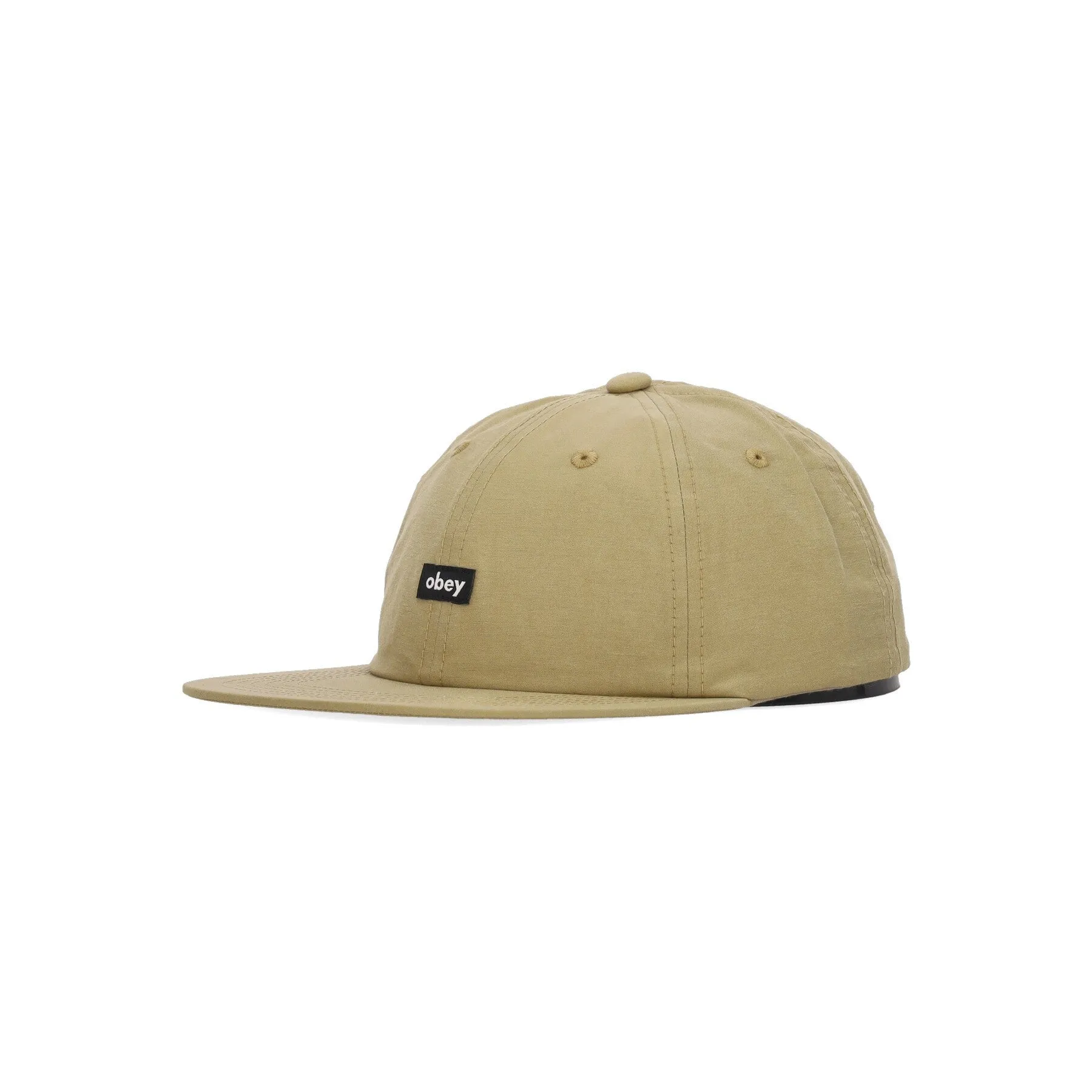 Cappellino Visiera Piatta Uomo Lower Case Tech 6 Panel Strapback Bronze