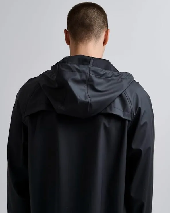 CAPPOTTO DEVRON IMPERMEABILE NERO