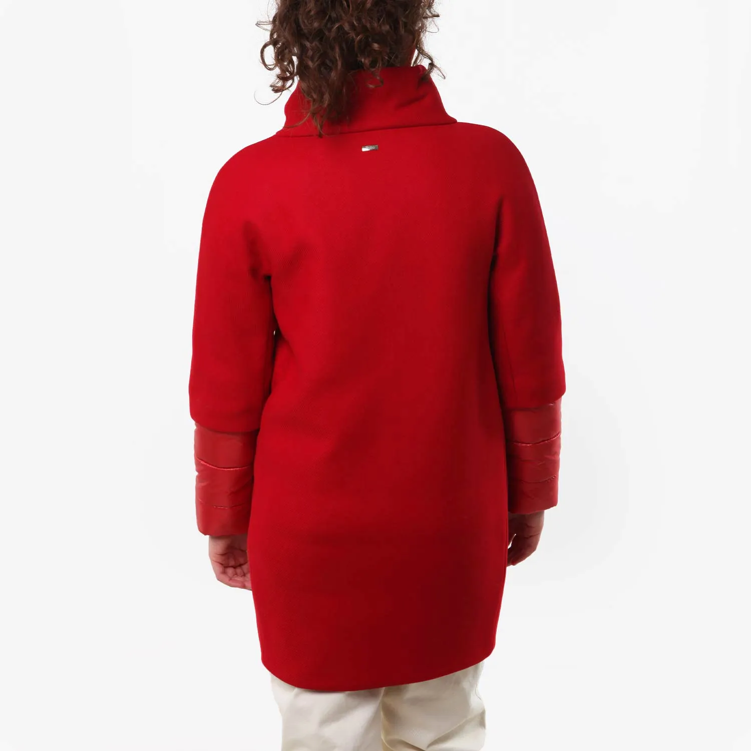 Cappotto Ecowool-Nylon Herno Rosso Ragazza