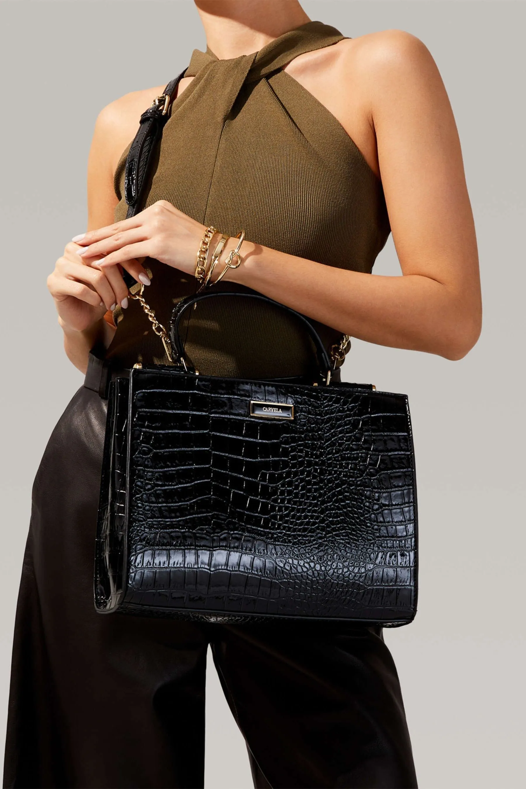 Carvela - Nero - Jessica - Borsa midi