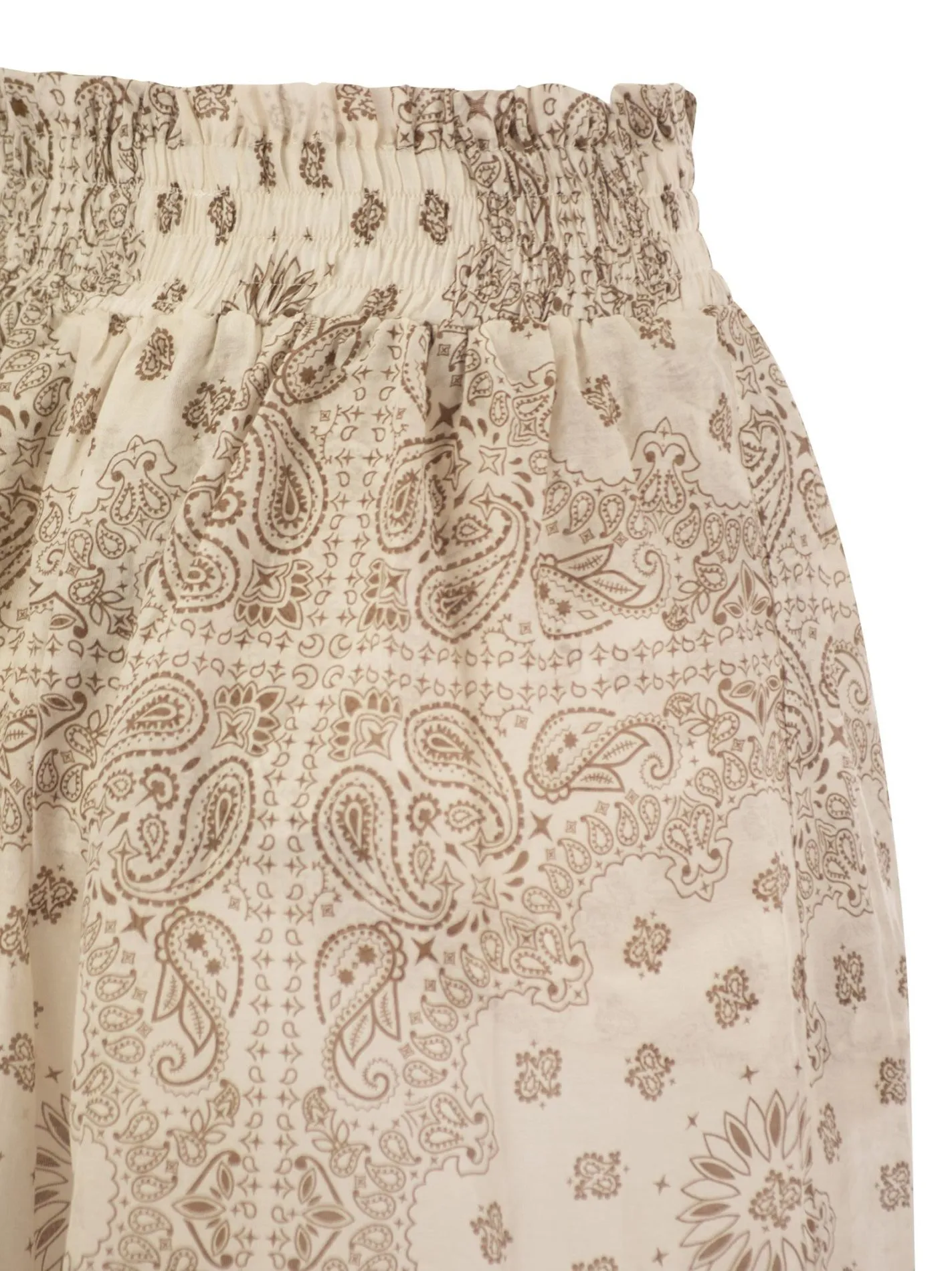 CHEYENNE – Long skirt in cotton and silk.