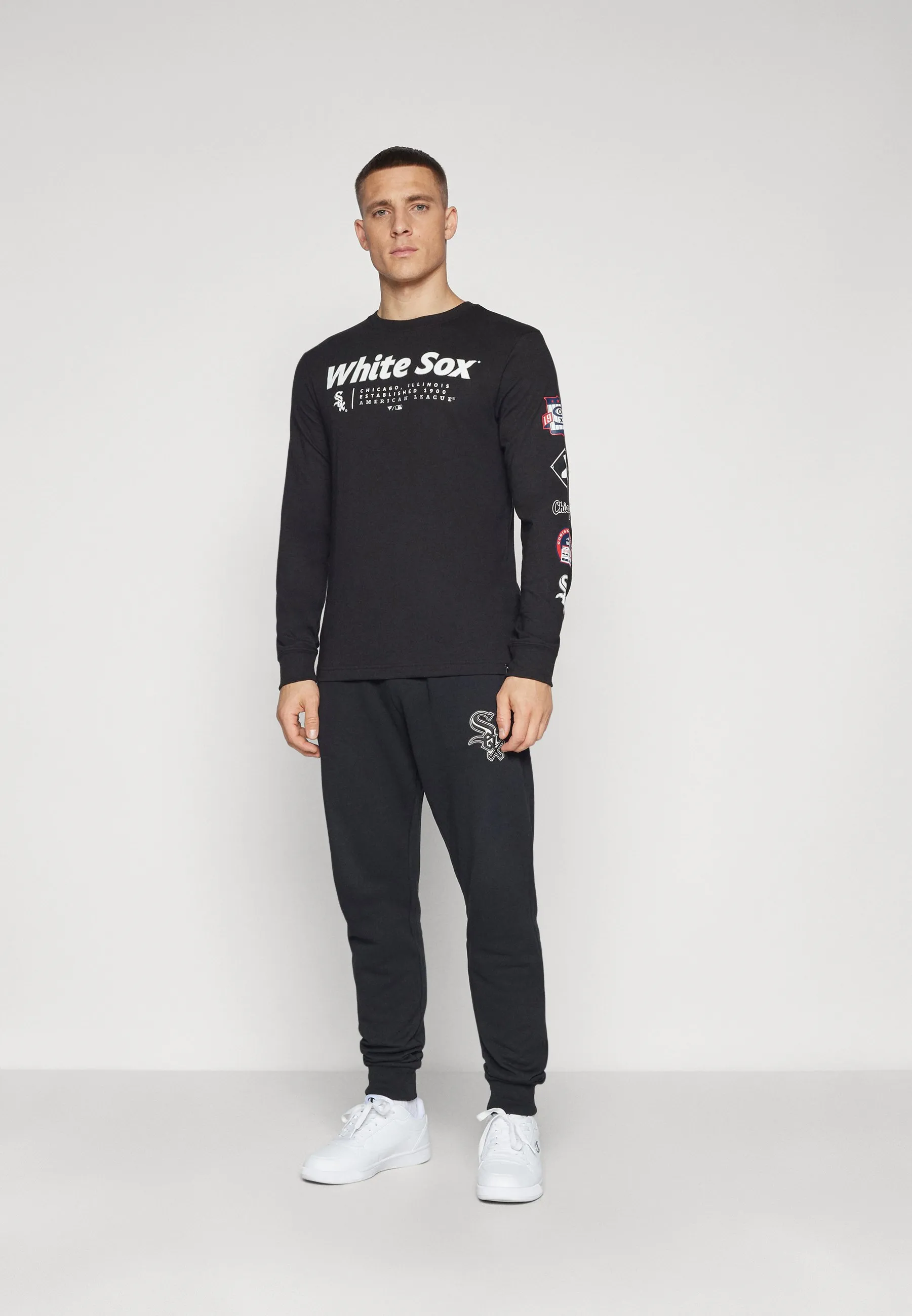 CHICAGO WHITE SOX FUNDAMENTAL BIBLEND TEE - Maglietta a manica lunga