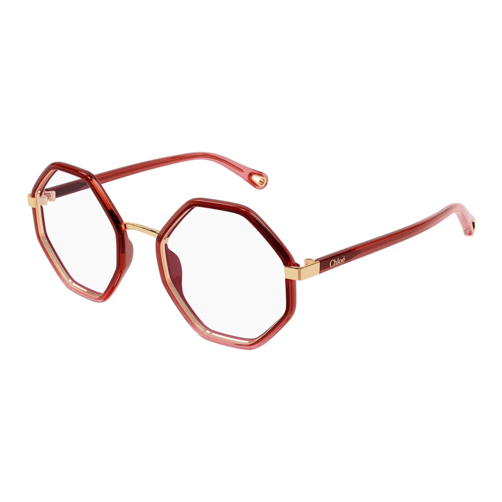   Chloe CH0132O - 002 Rosso | Occhiale Da Vista Donna 
