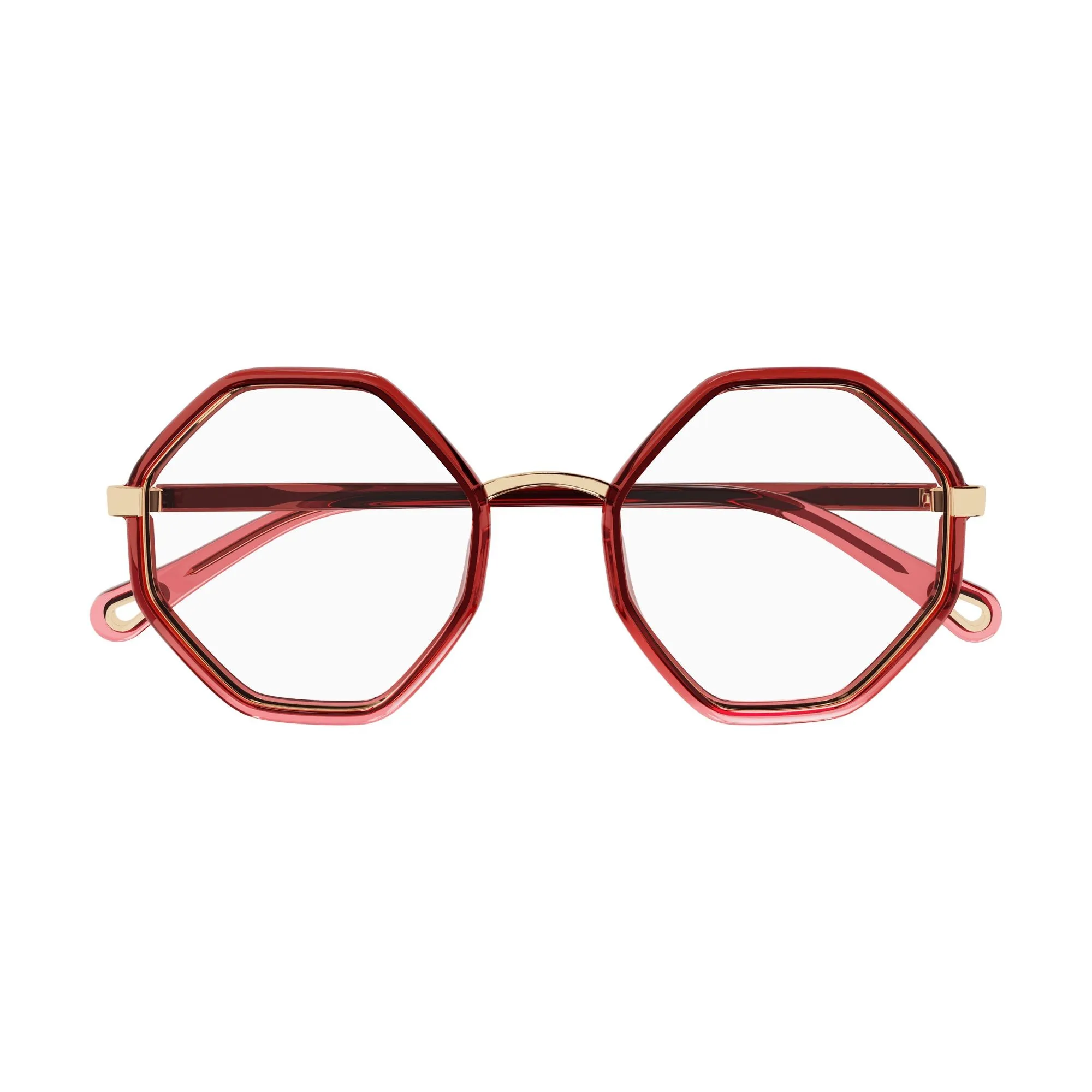   Chloe CH0132O - 002 Rosso | Occhiale Da Vista Donna 