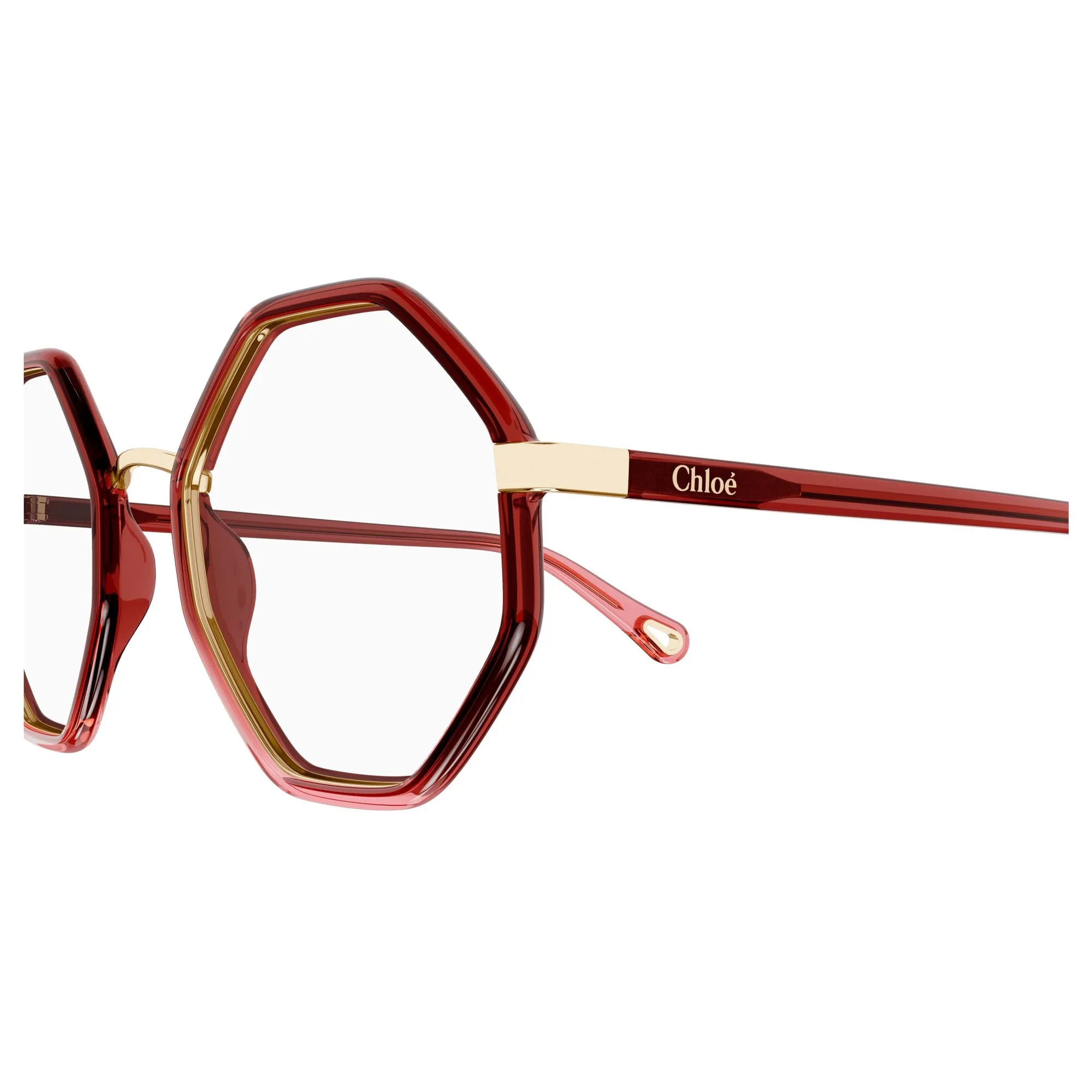   Chloe CH0132O - 002 Rosso | Occhiale Da Vista Donna 