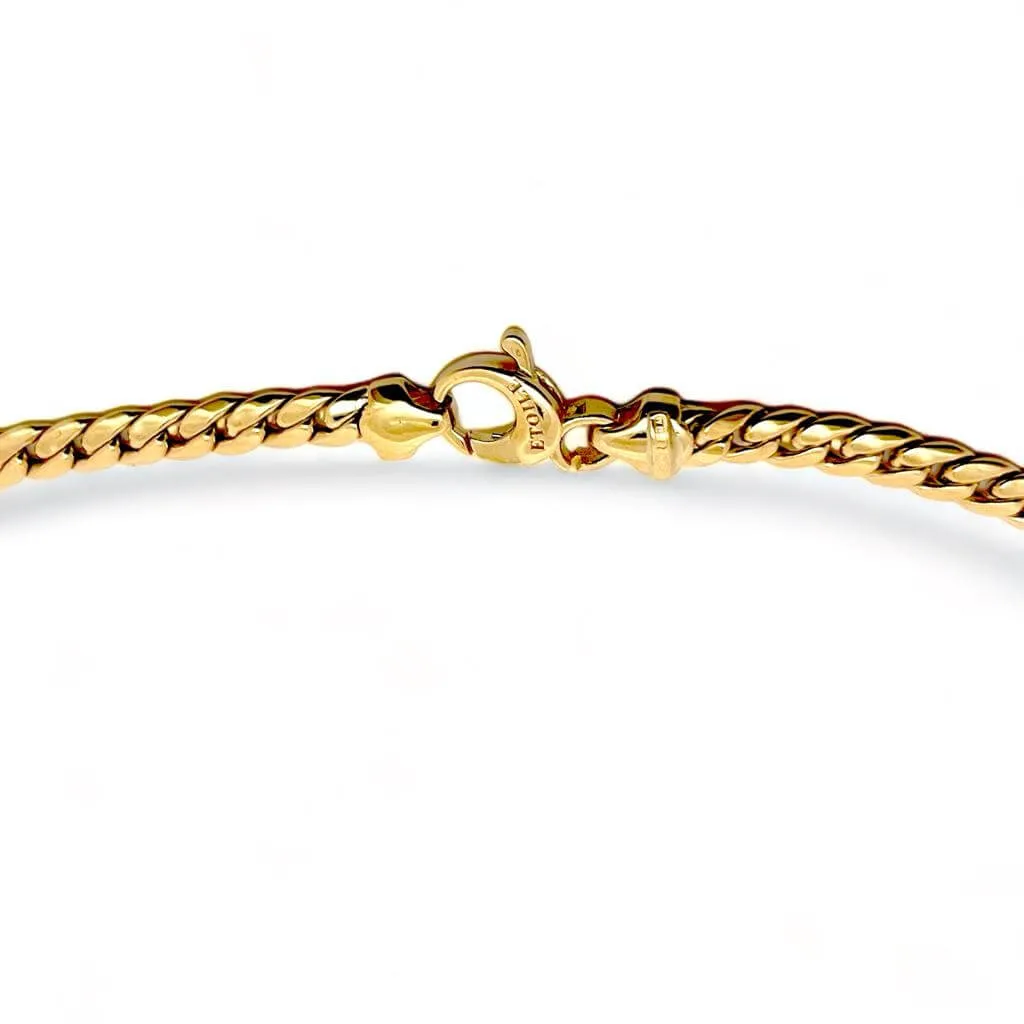 Collana girocollo COBRA oro giallo ART.GGOR7