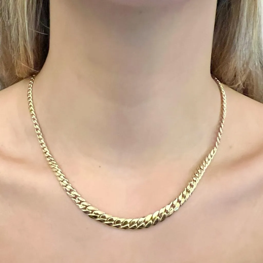 Collana girocollo COBRA oro giallo ART.GGOR7