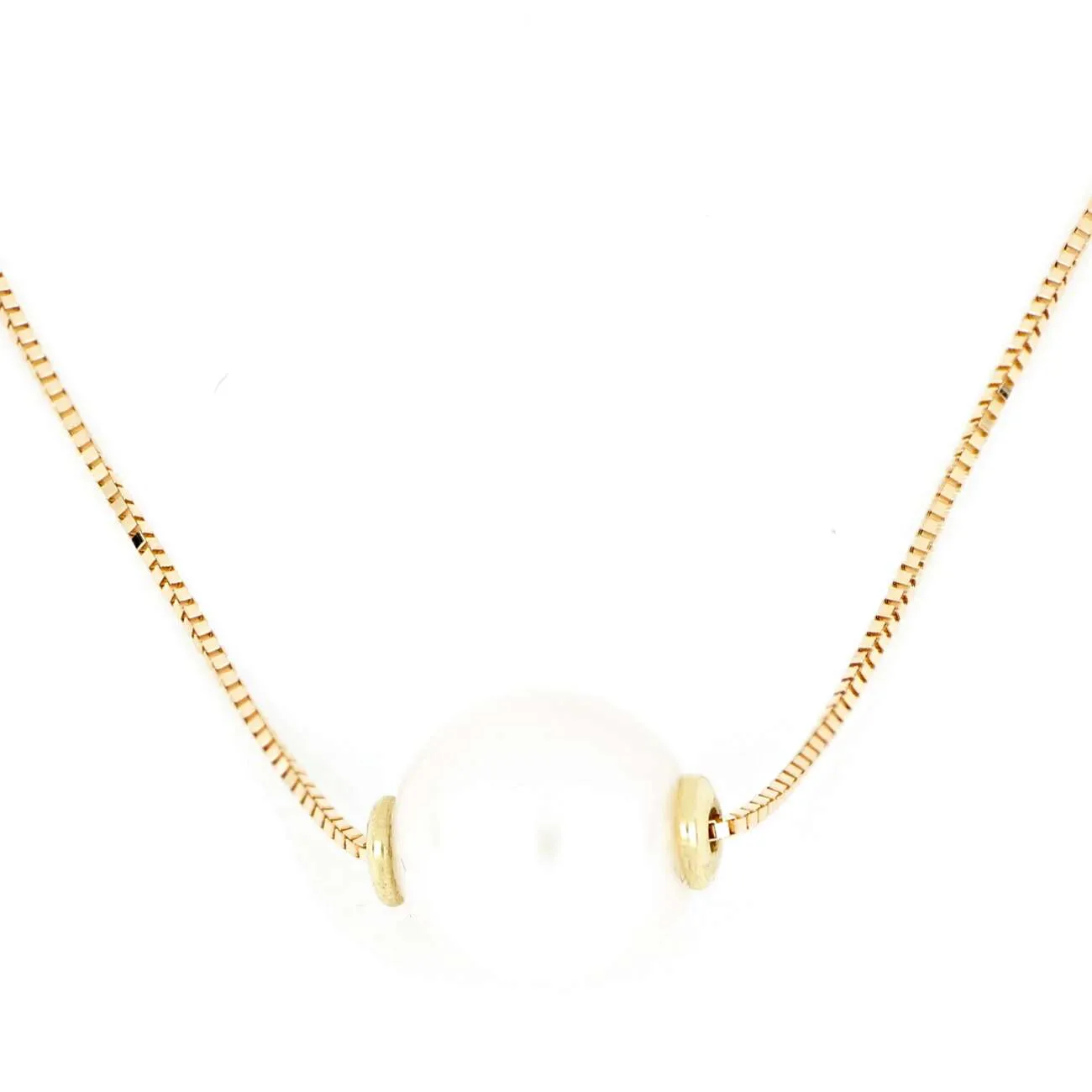 Collana in oro giallo con perla COL-P1