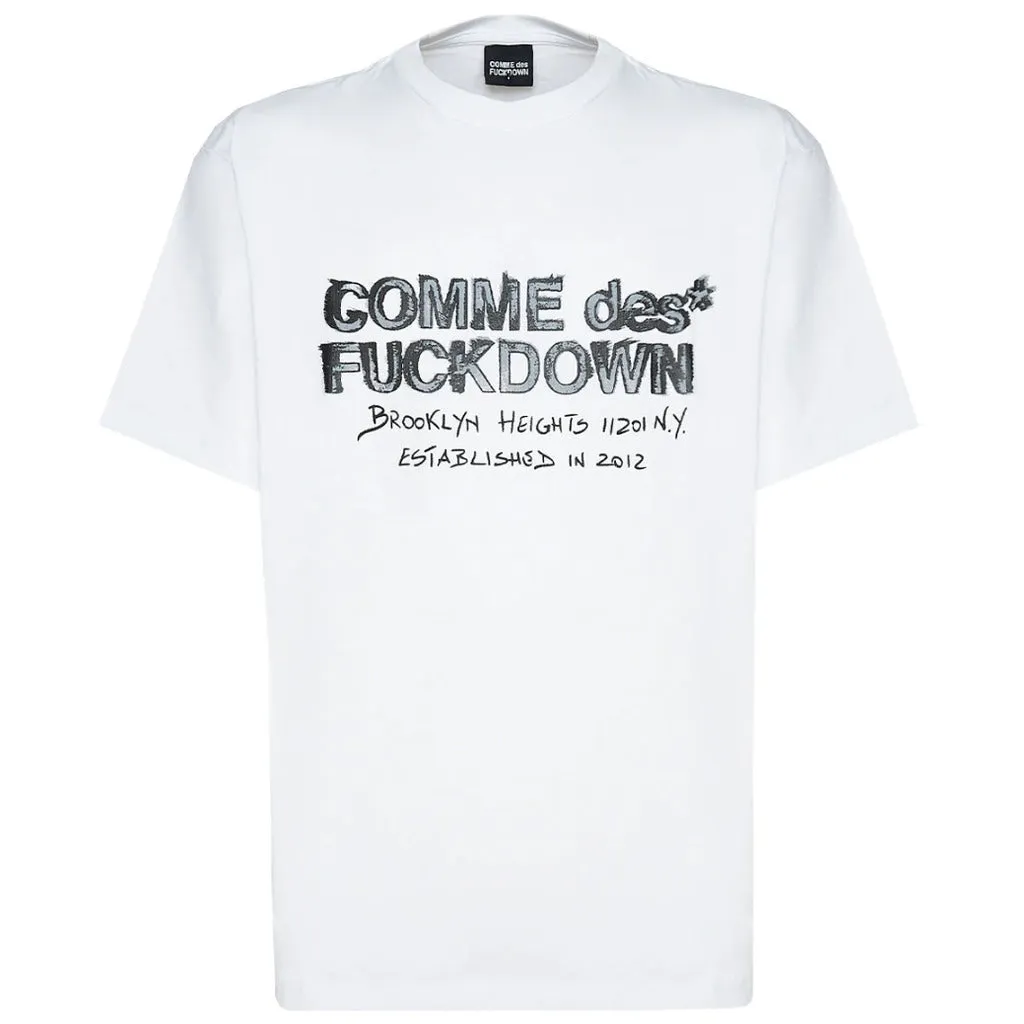Comme Des Fuckdown t-shirt manica corta   