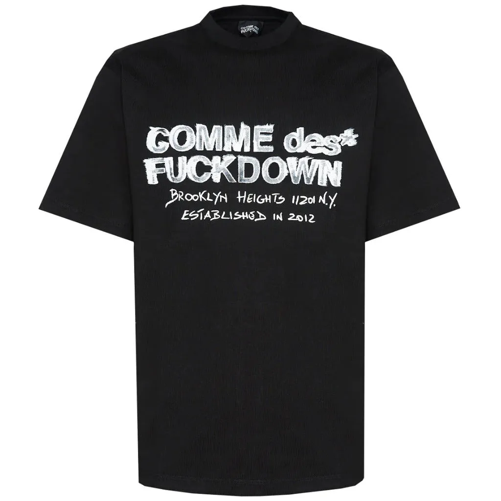 Comme Des Fuckdown t-shirt manica corta   
