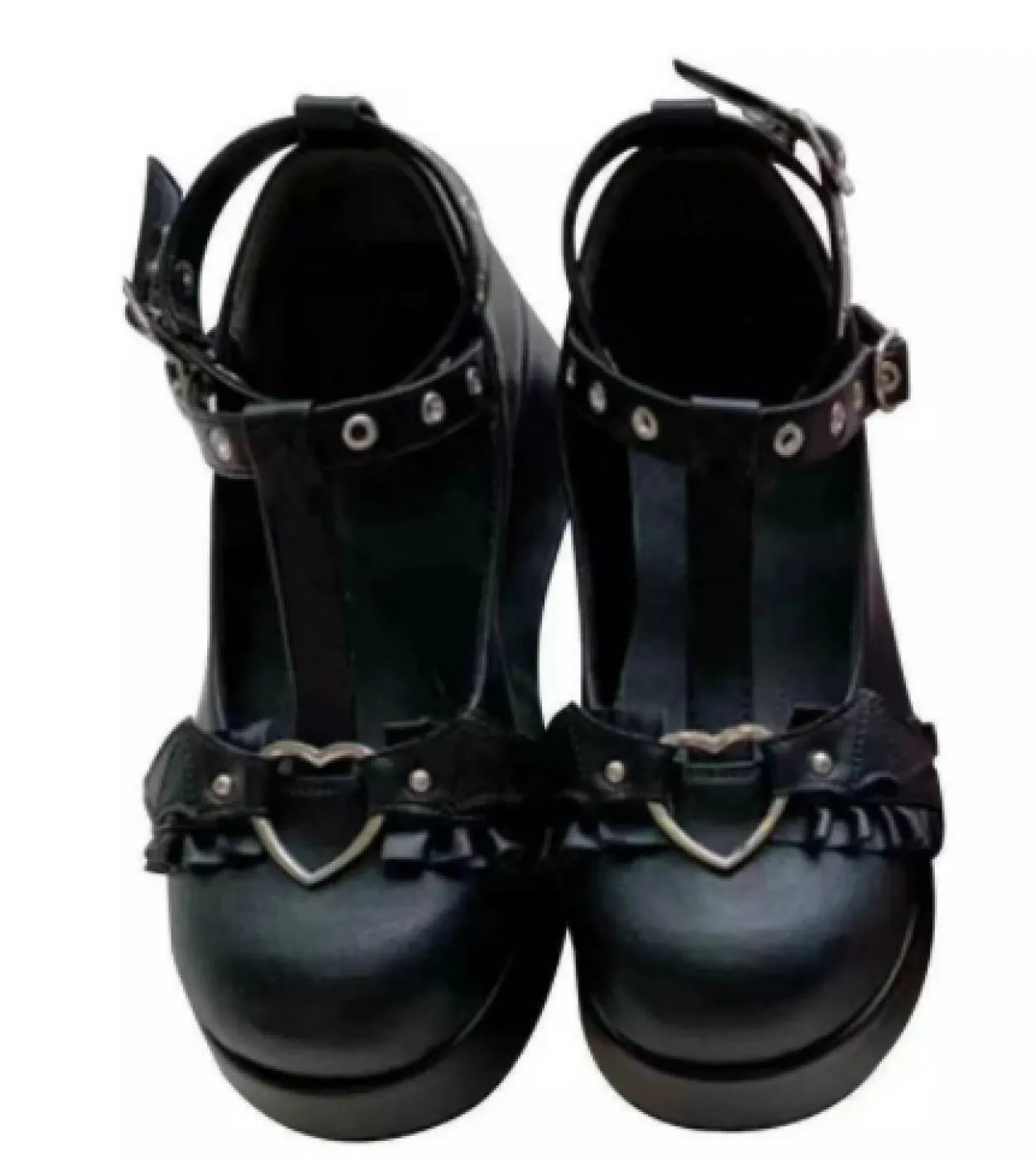 Comodi appartamenti da donna Mary Jane Student Platform Mocassini da donna Scarpe Taglie forti