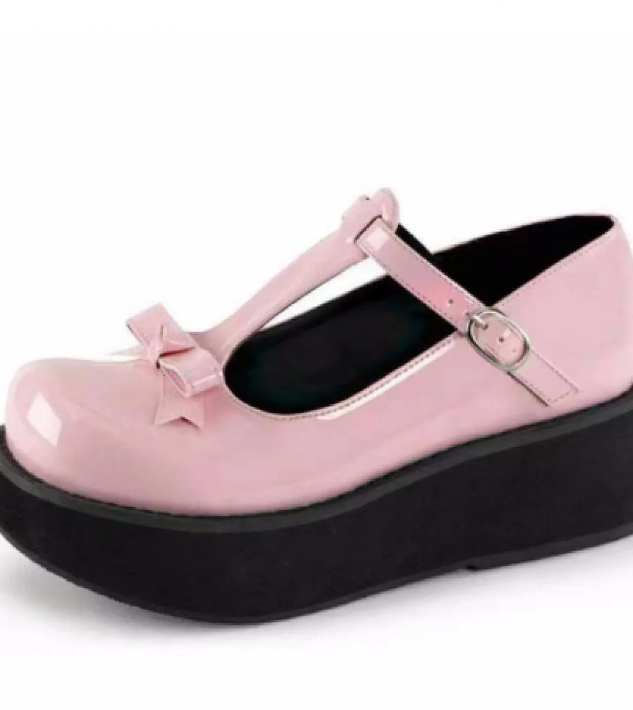 Comodi appartamenti da donna Mary Jane Student Platform Mocassini da donna Scarpe Taglie forti