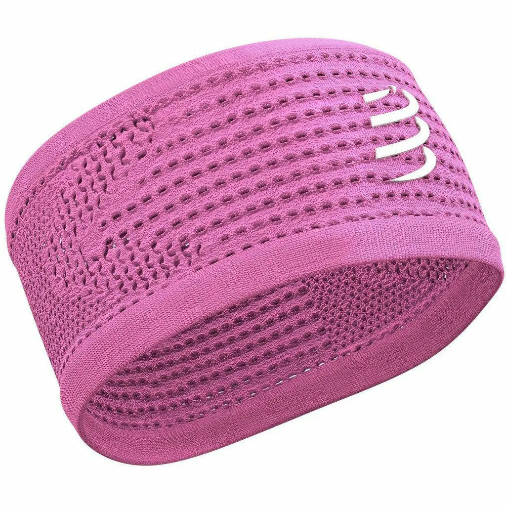 Compressport Headband On/Off Pink - Fascia Running