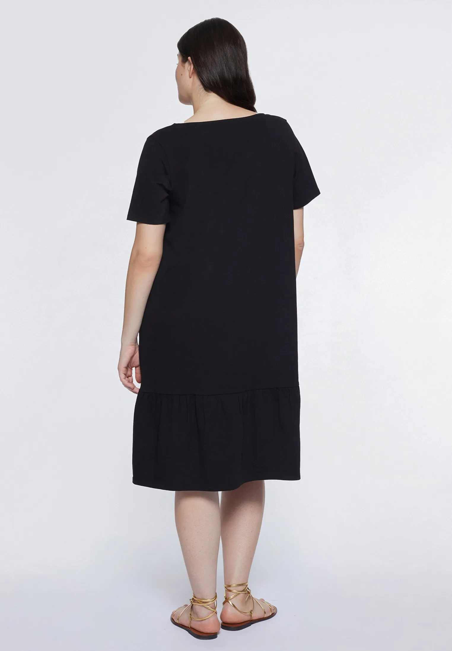 CON BALZA - Vestito di maglina