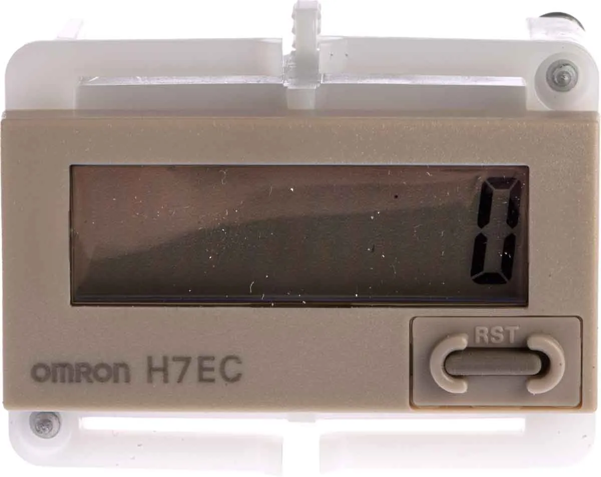 Contatore Omron, 1kHz, display LCD 8 cifre