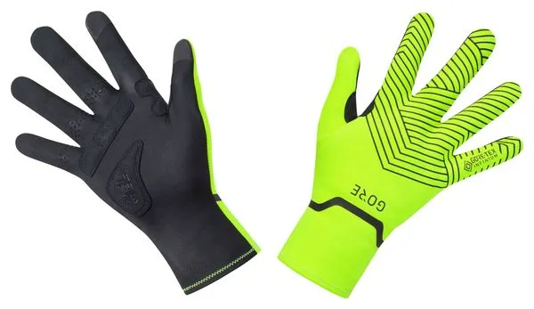 Coppia di guanti GORE Wear C3 Gore-Tex Infinium Stretch Mid Giallo Fluorescente Nero