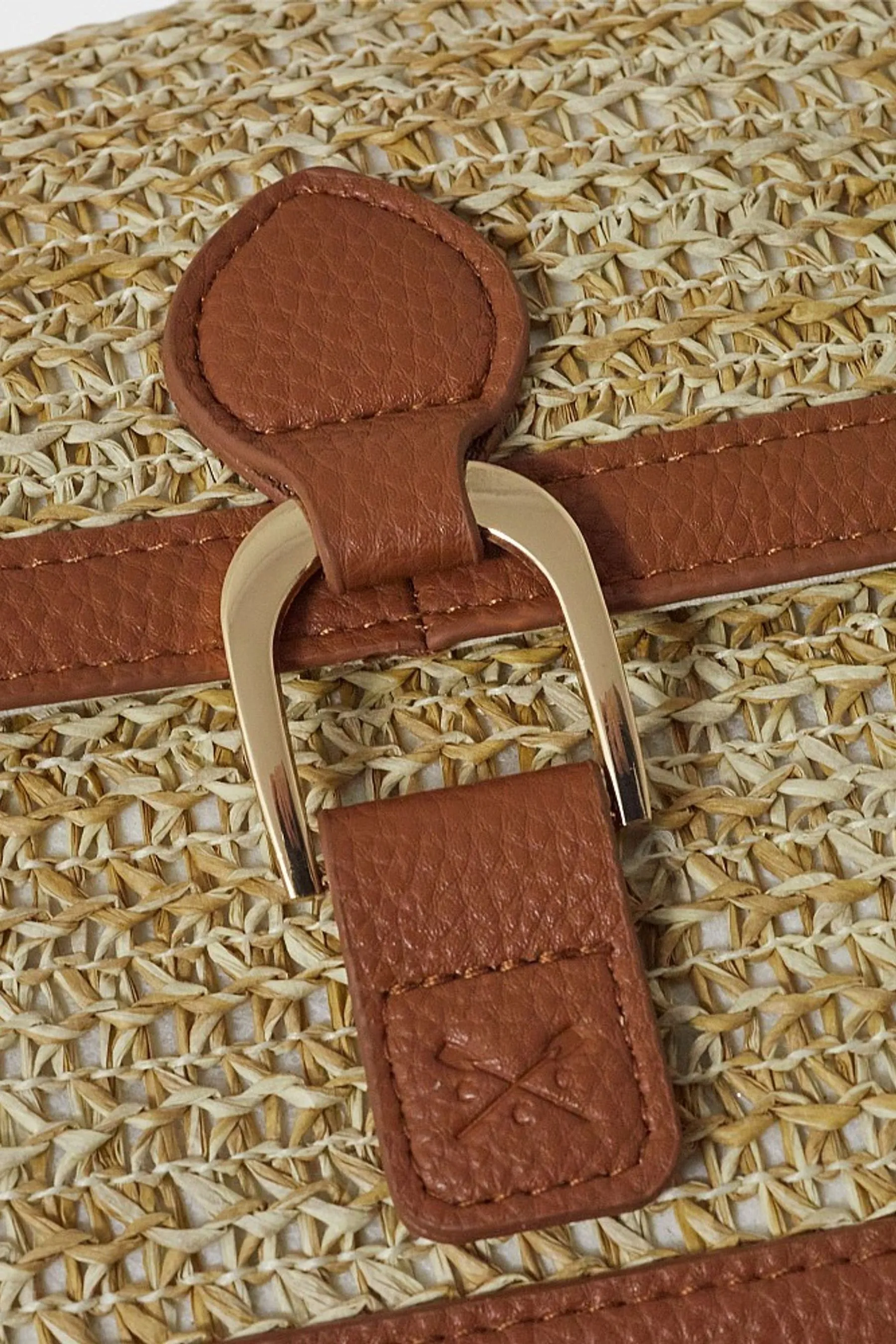 Crew Clothing - Cartella Borsa in paglia