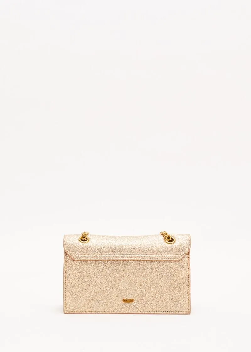 Crossbody in texture glitterata