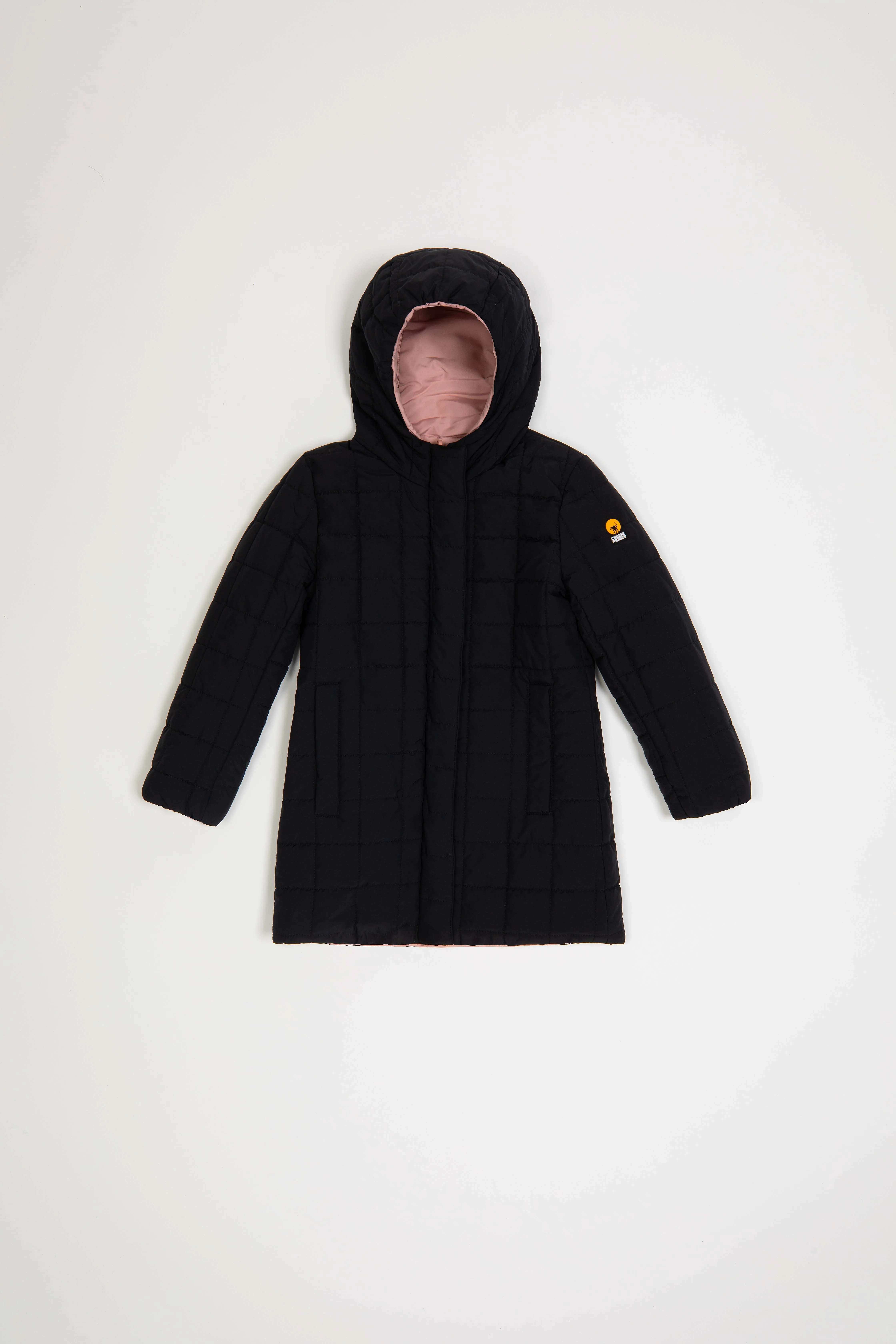 CRULY GIRL – Black and pink reversible jacket