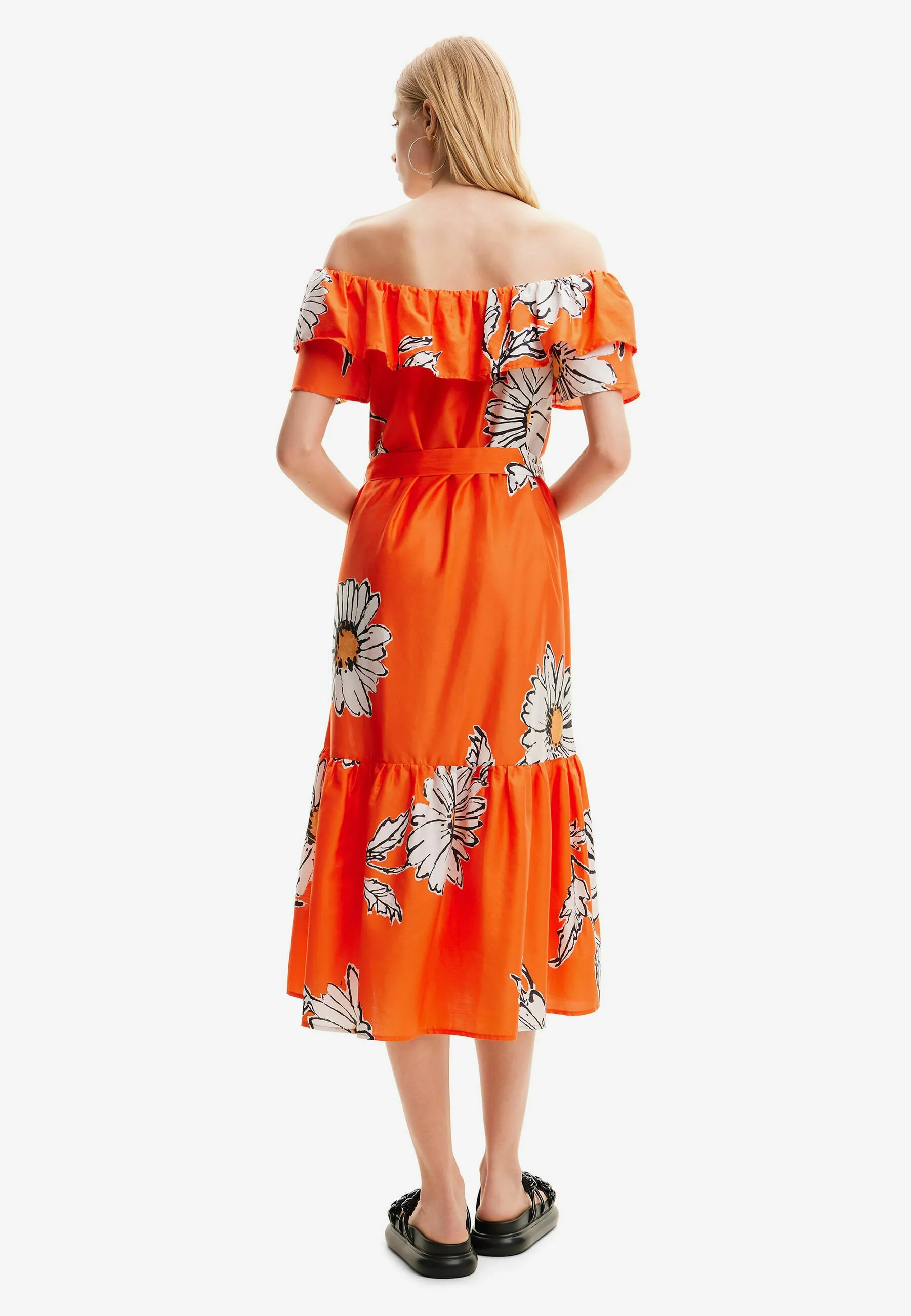 DAISY RUFFLE MIDI - Vestito estivo