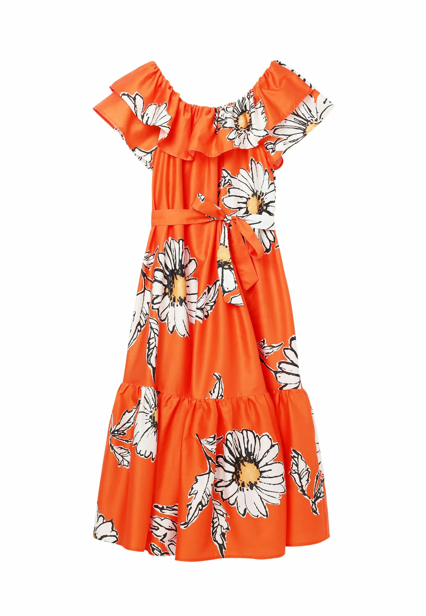 DAISY RUFFLE MIDI - Vestito estivo