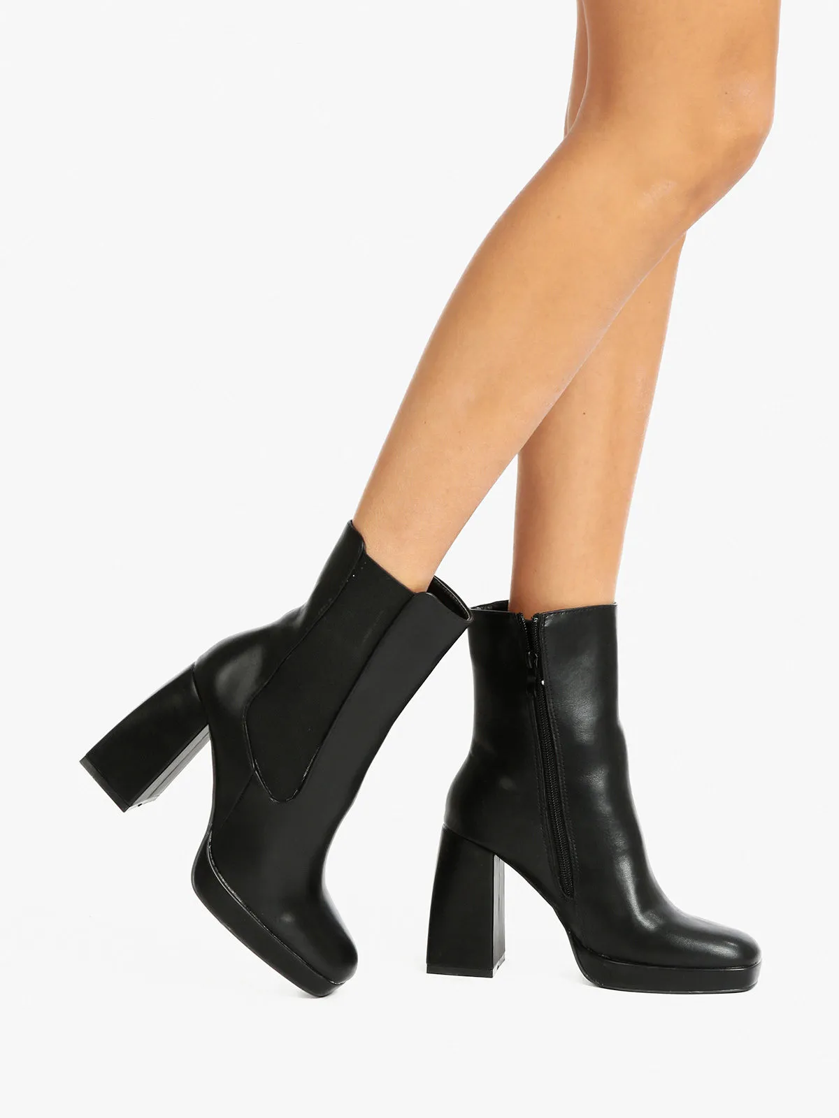 Dame Rose Bottines femme à talons