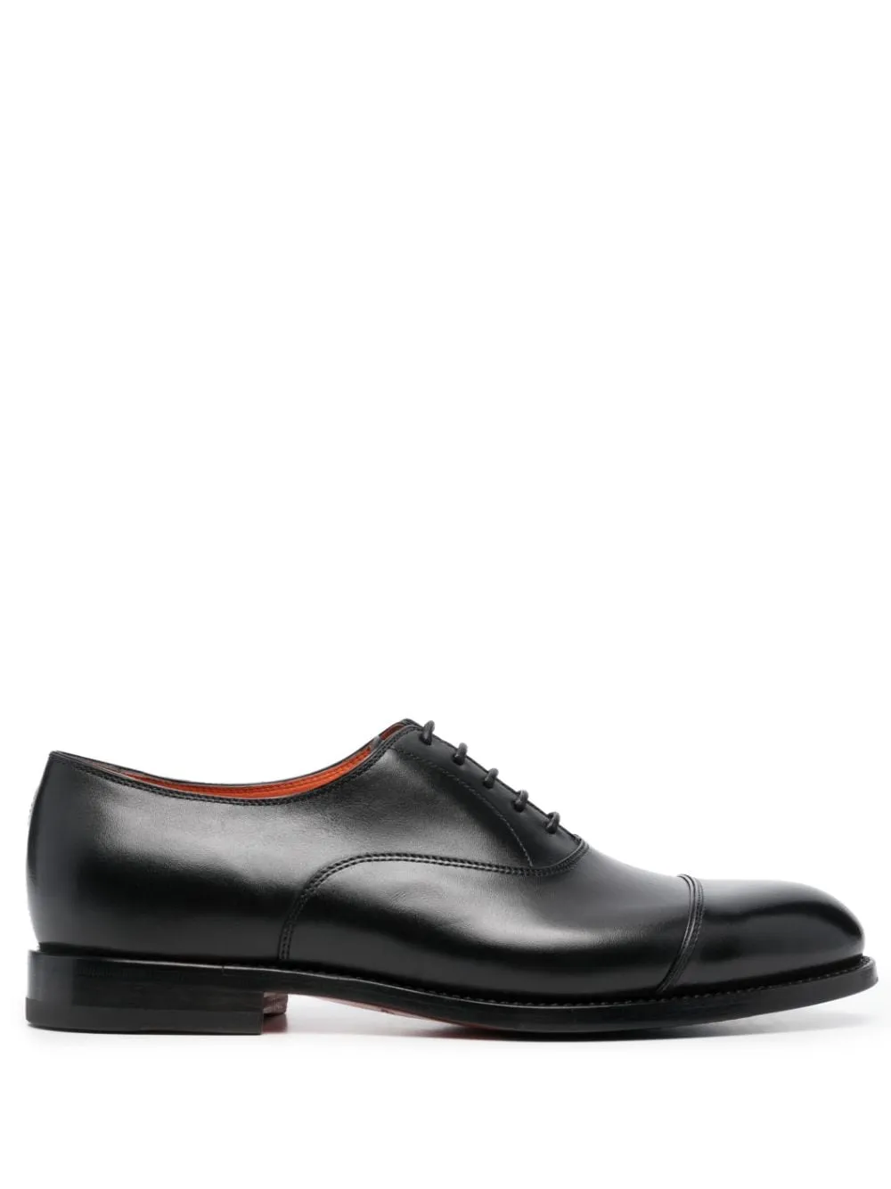 Derby con lacci in nero Santoni - uomo