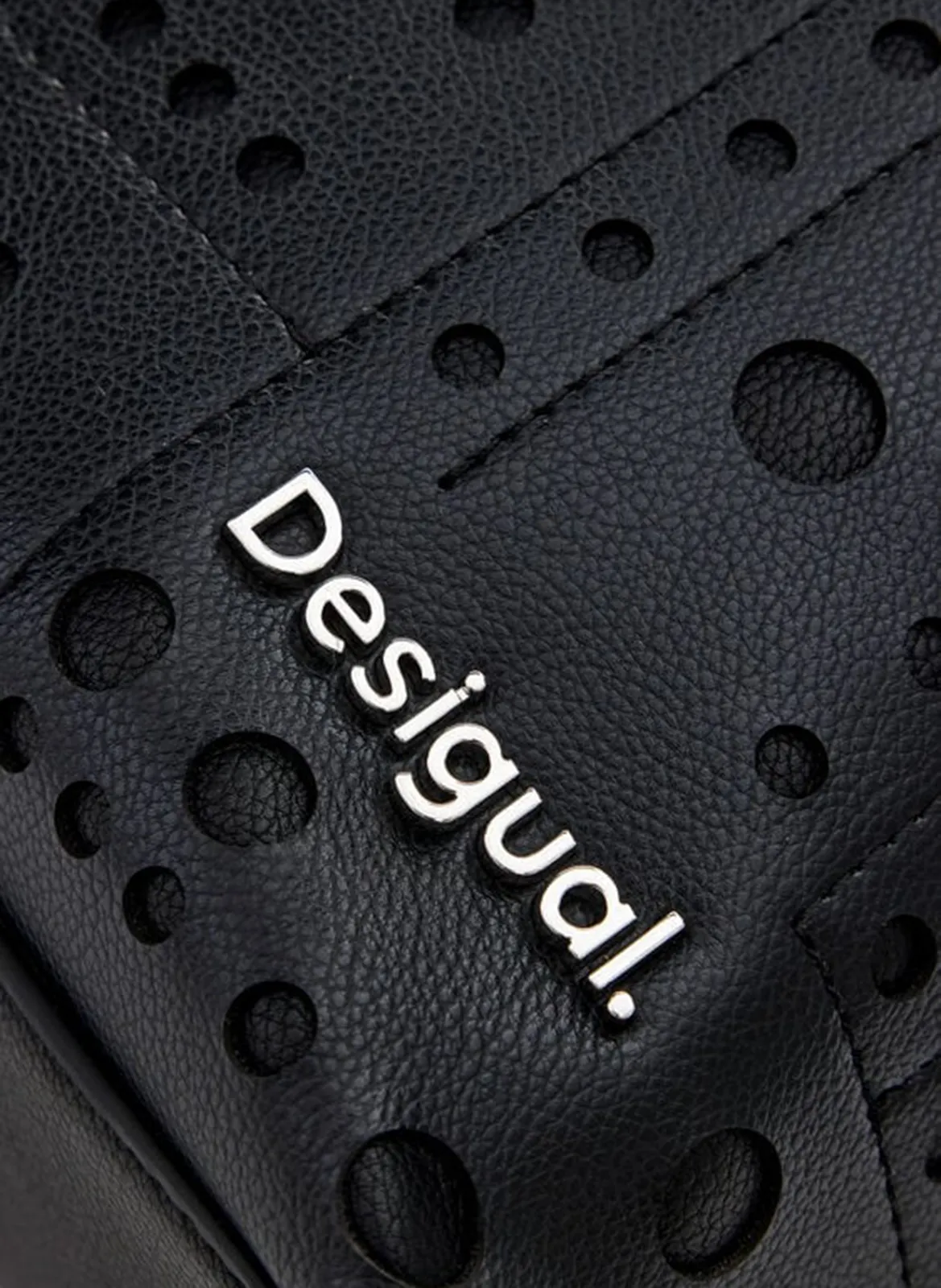  DESIGUAL   Zaino traforato a cerchi | Nero