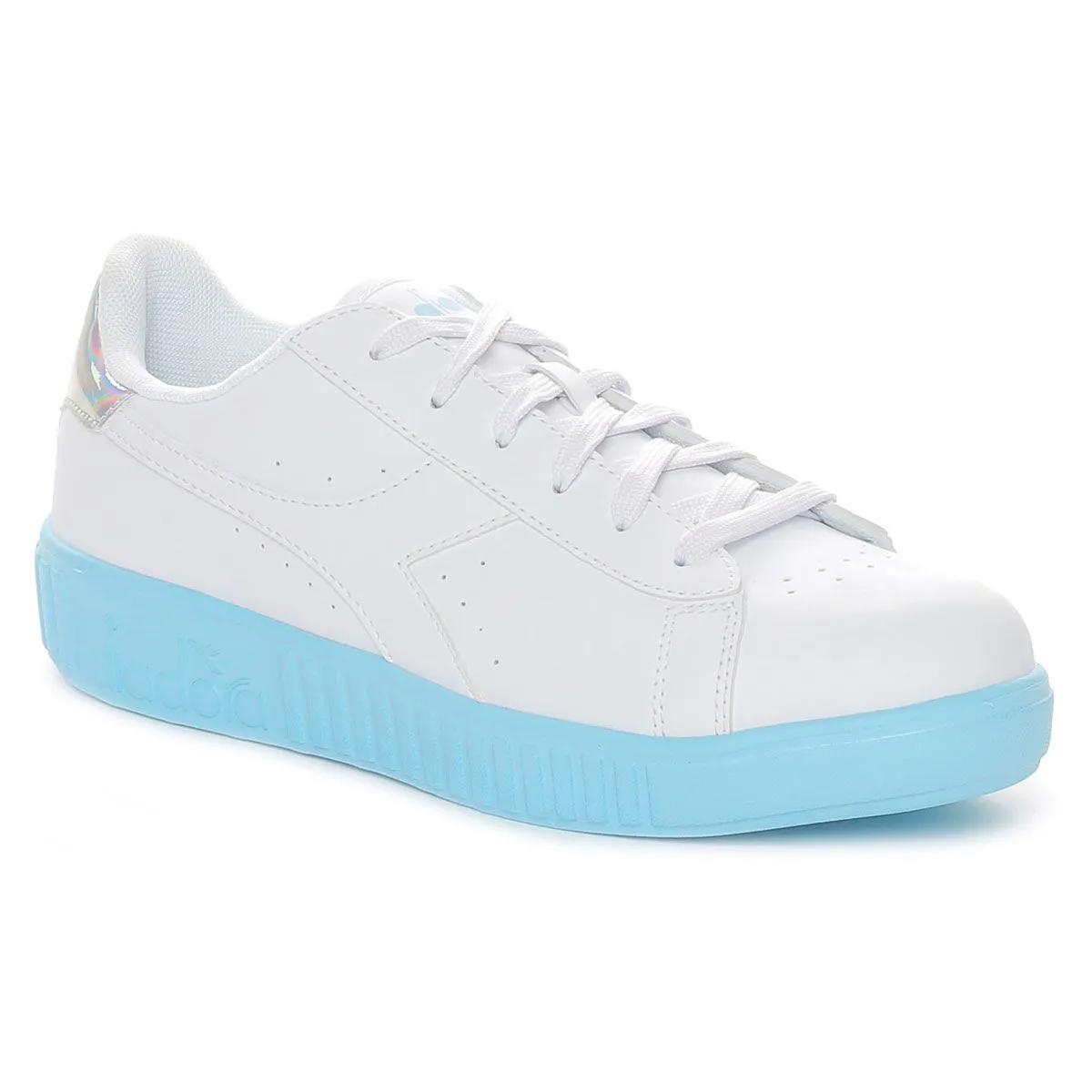 Diadora Game Step Gs Bianco Azzurro