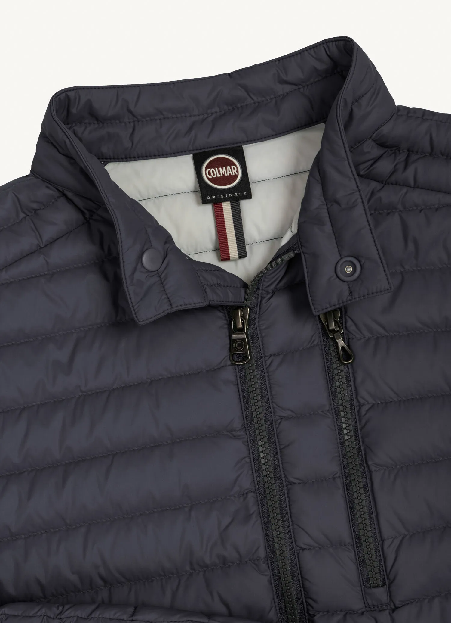 Down biker jacket