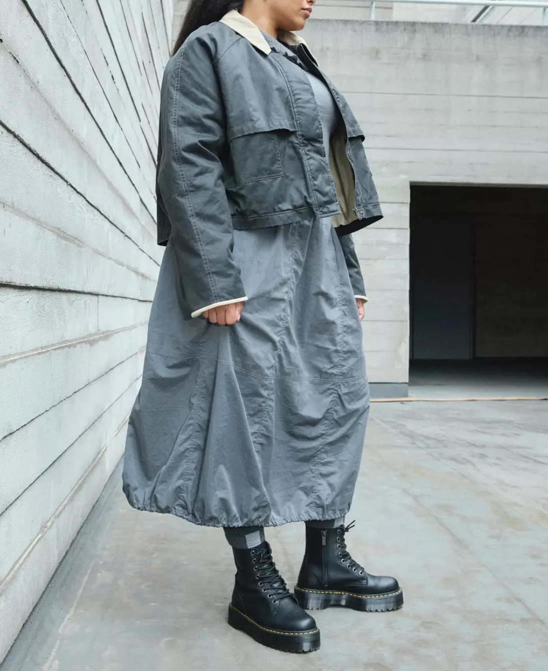 Dr. MARTENS Stivali platform Jadon III in pelle Pisa
