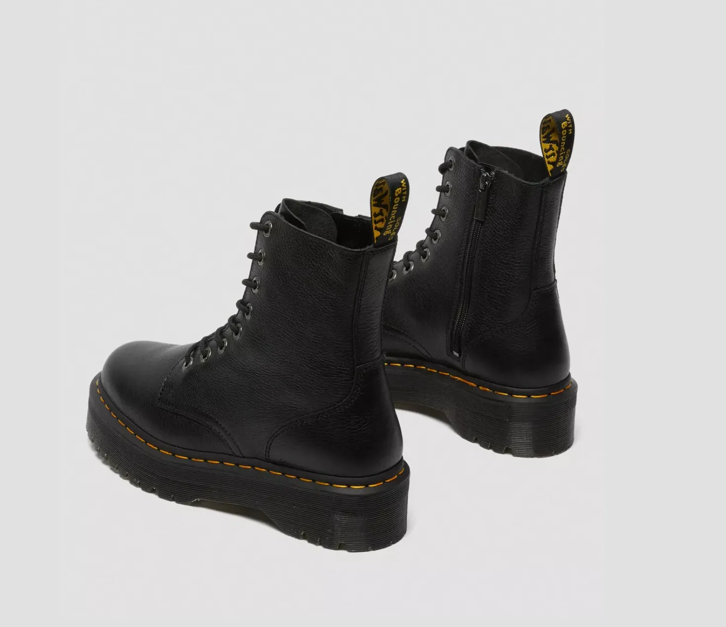 Dr. MARTENS Stivali platform Jadon III in pelle Pisa