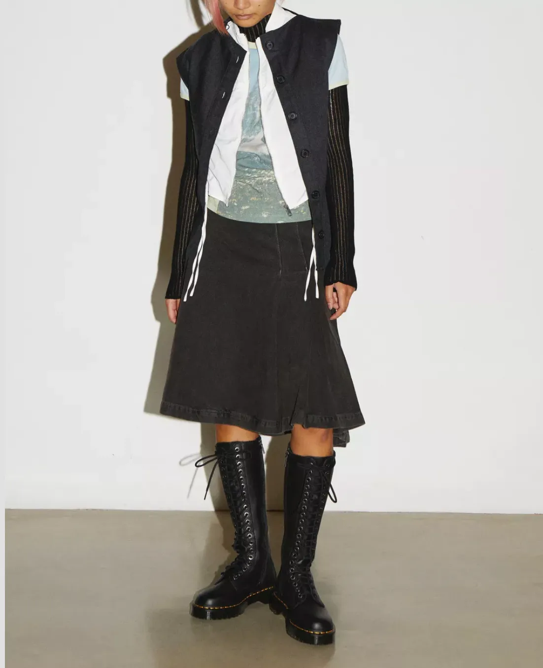 Dr.MARTENS Stivali al ginocchio 1B60 Bex in pelle Pisa