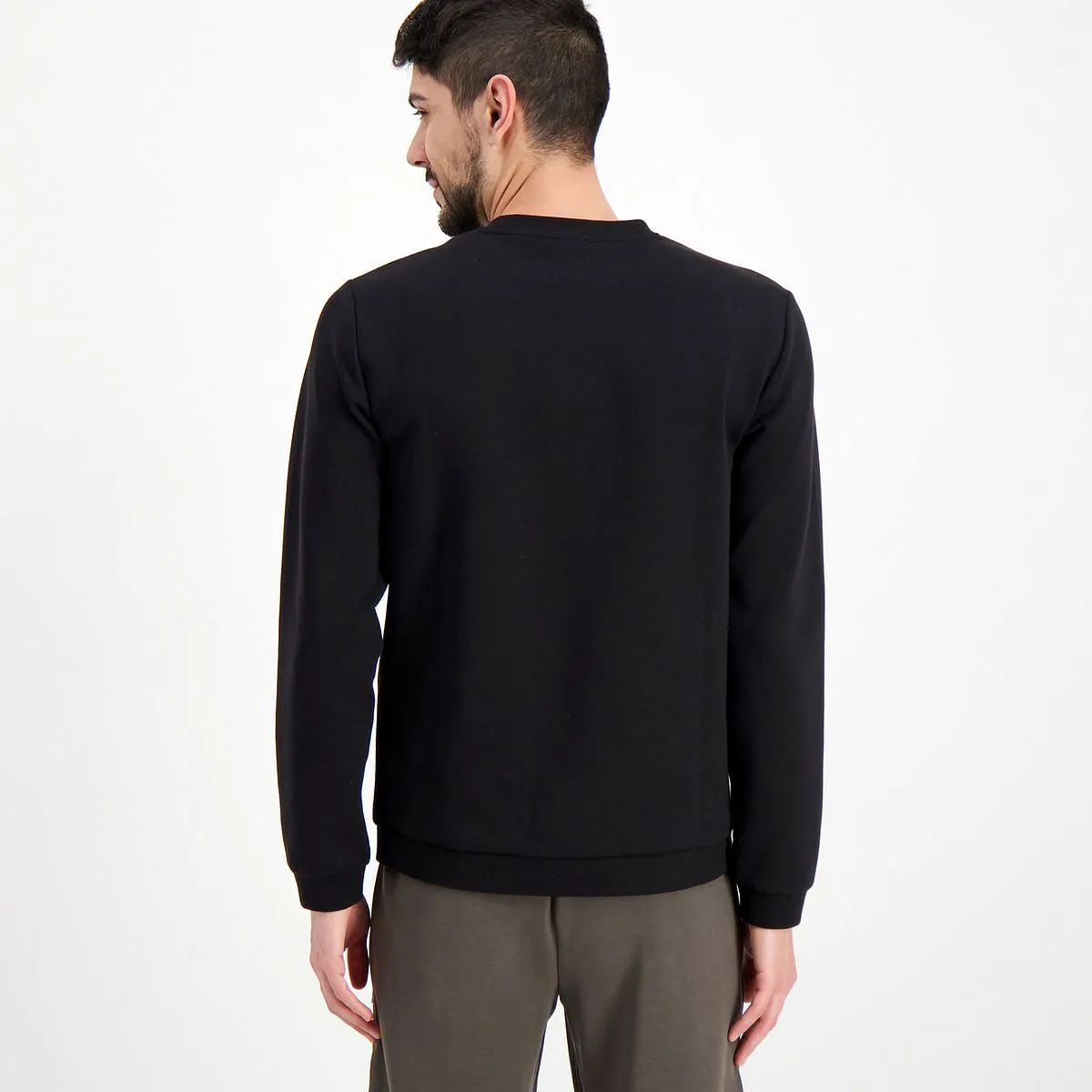      EA7 EMPORIO ARMANI FELPA GIROCOLLO GOLD LABEL  