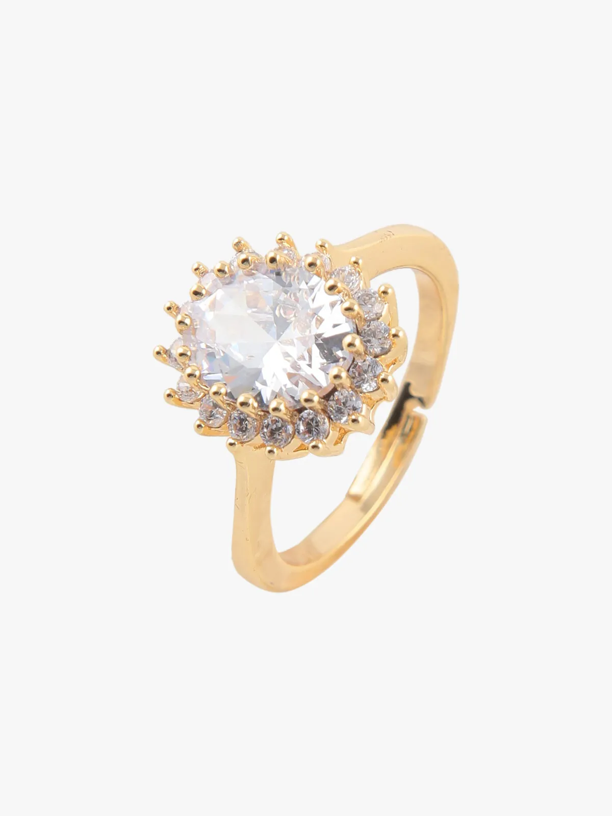 Fashion Jewellery Bague femme avec pierre et strass