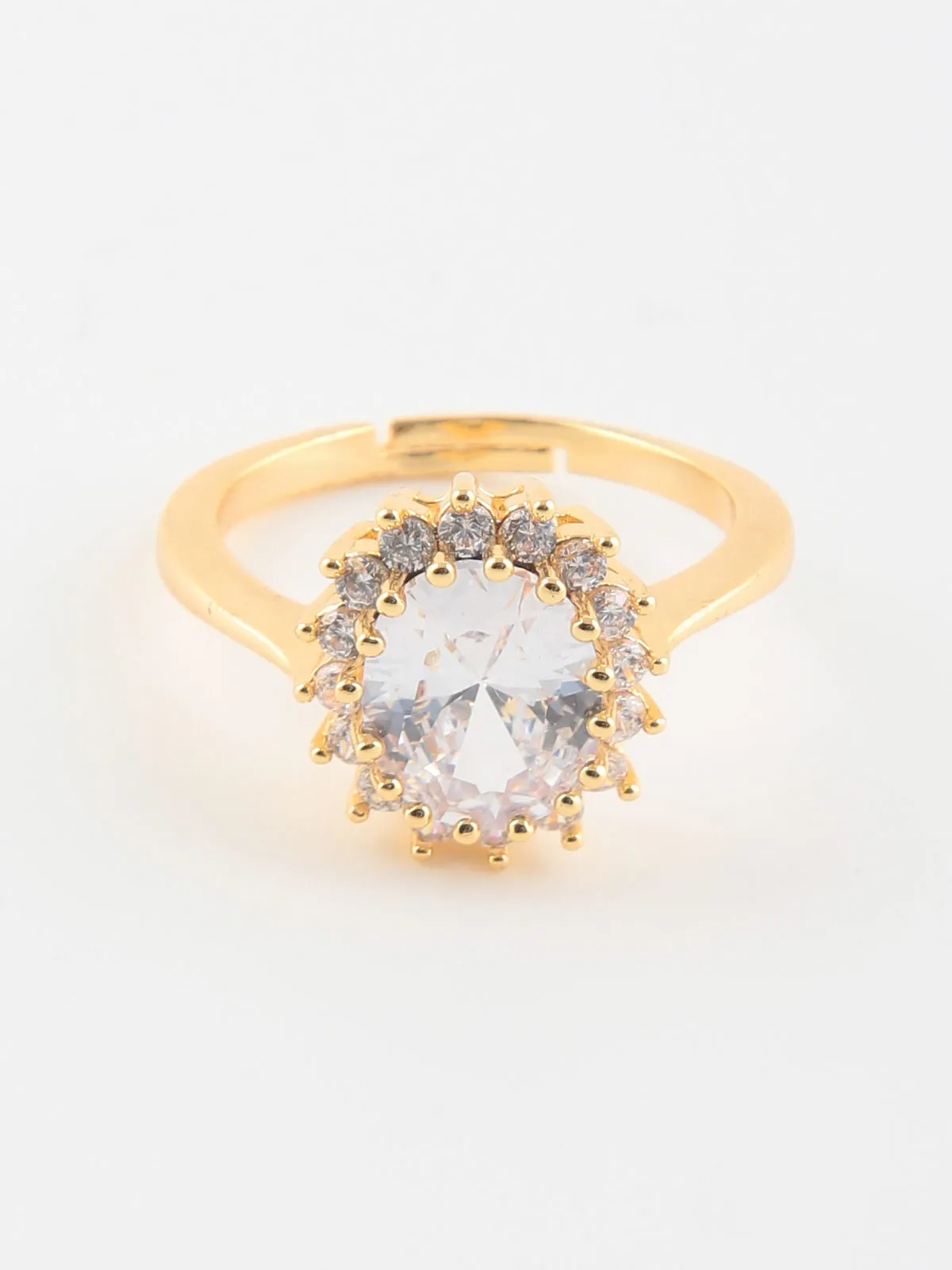 Fashion Jewellery Bague femme avec pierre et strass