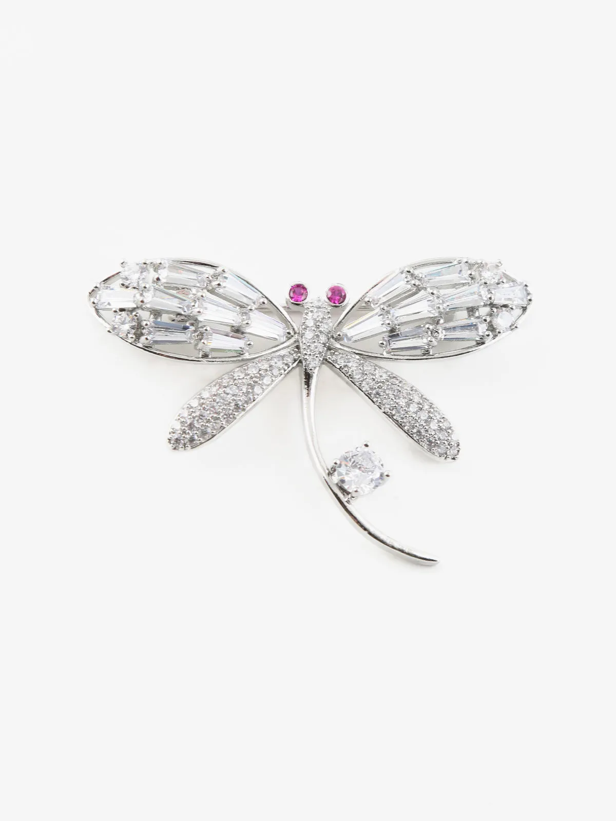 Fashion Jewrly Broche libellule pour femme avec pierres et strass