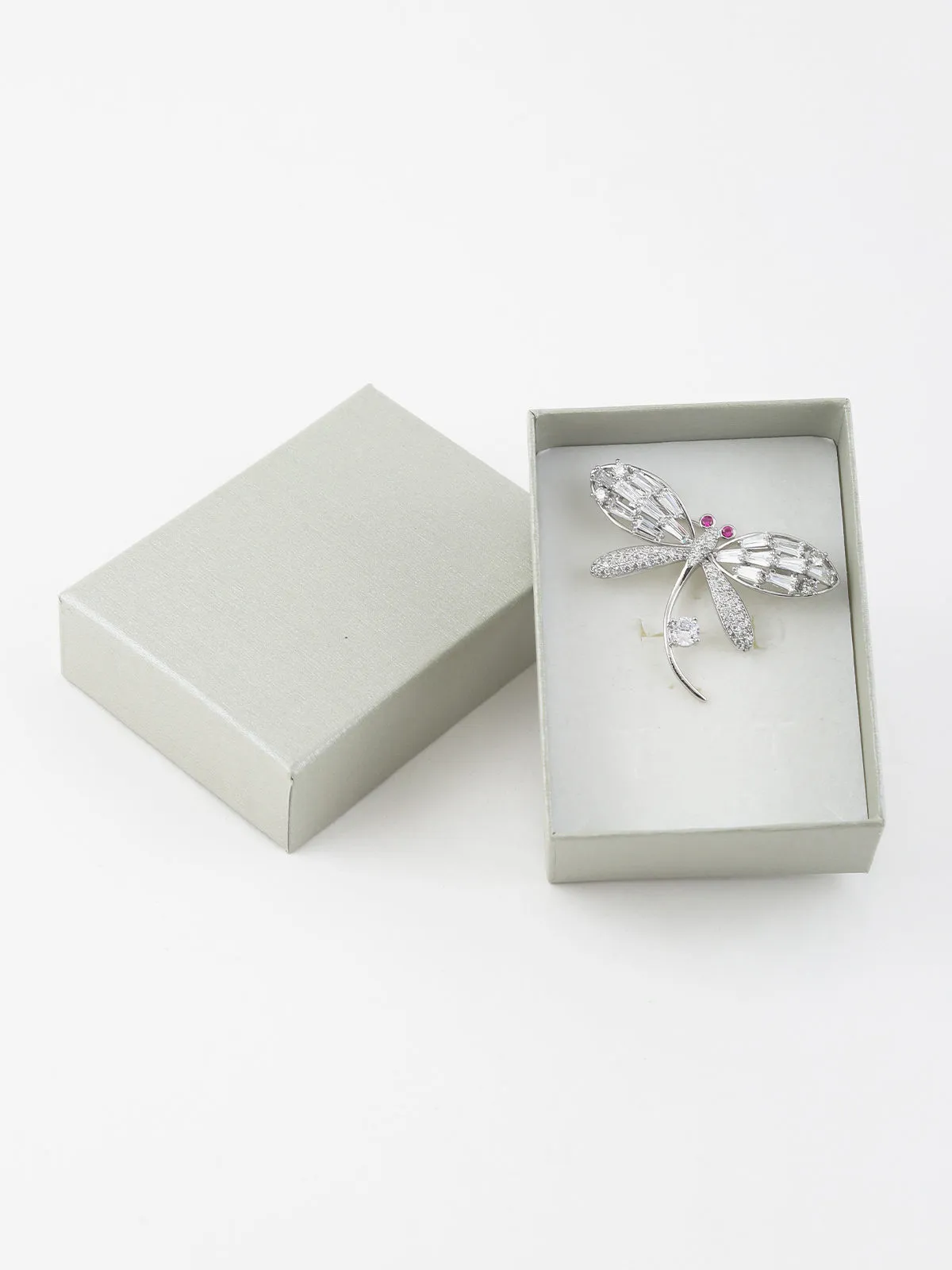 Fashion Jewrly Broche libellule pour femme avec pierres et strass