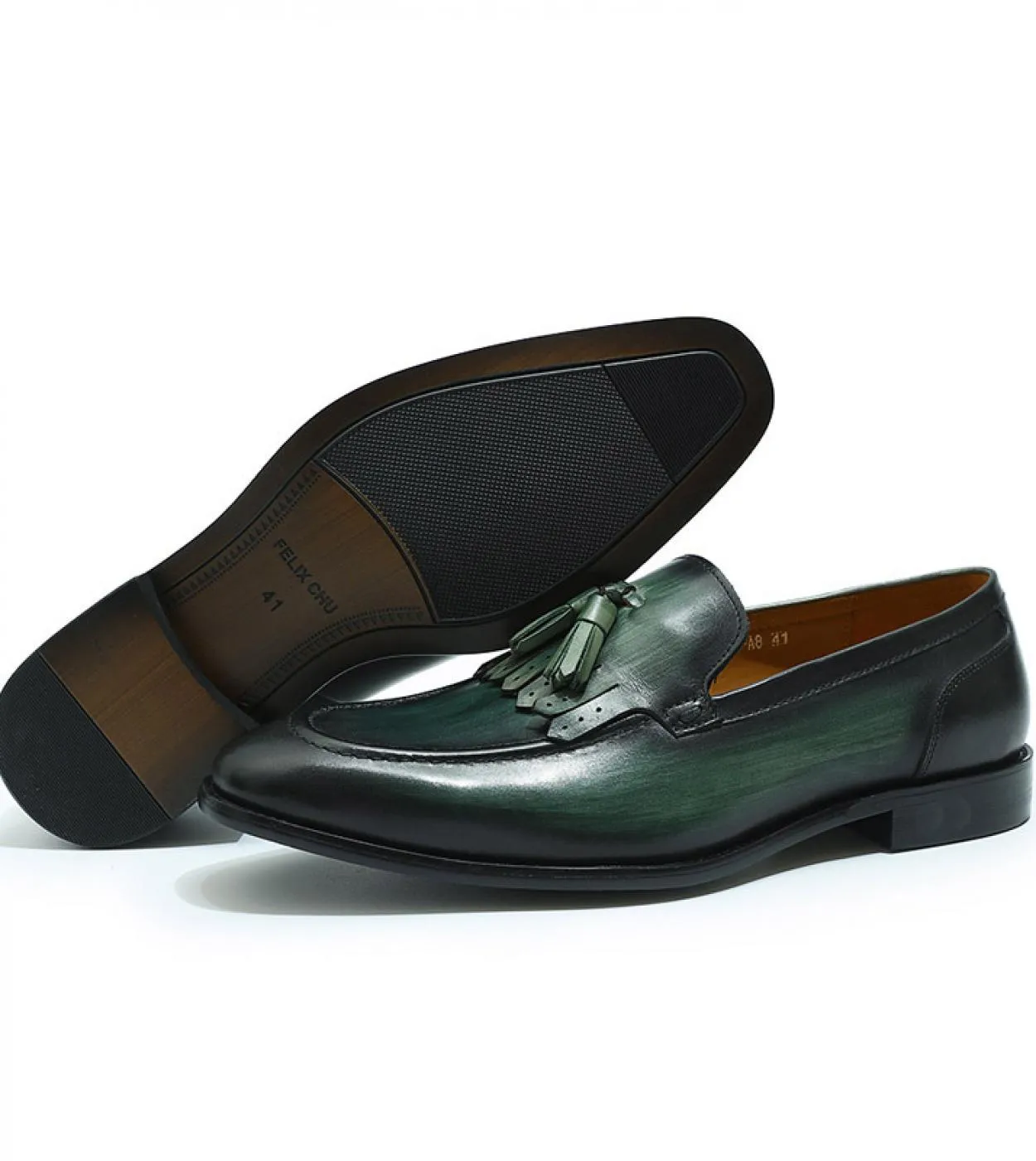 Felix Chu Mocassini da sposa da uomo Felix Chu Scarpe da uomo Mocassing Autumn Genuine